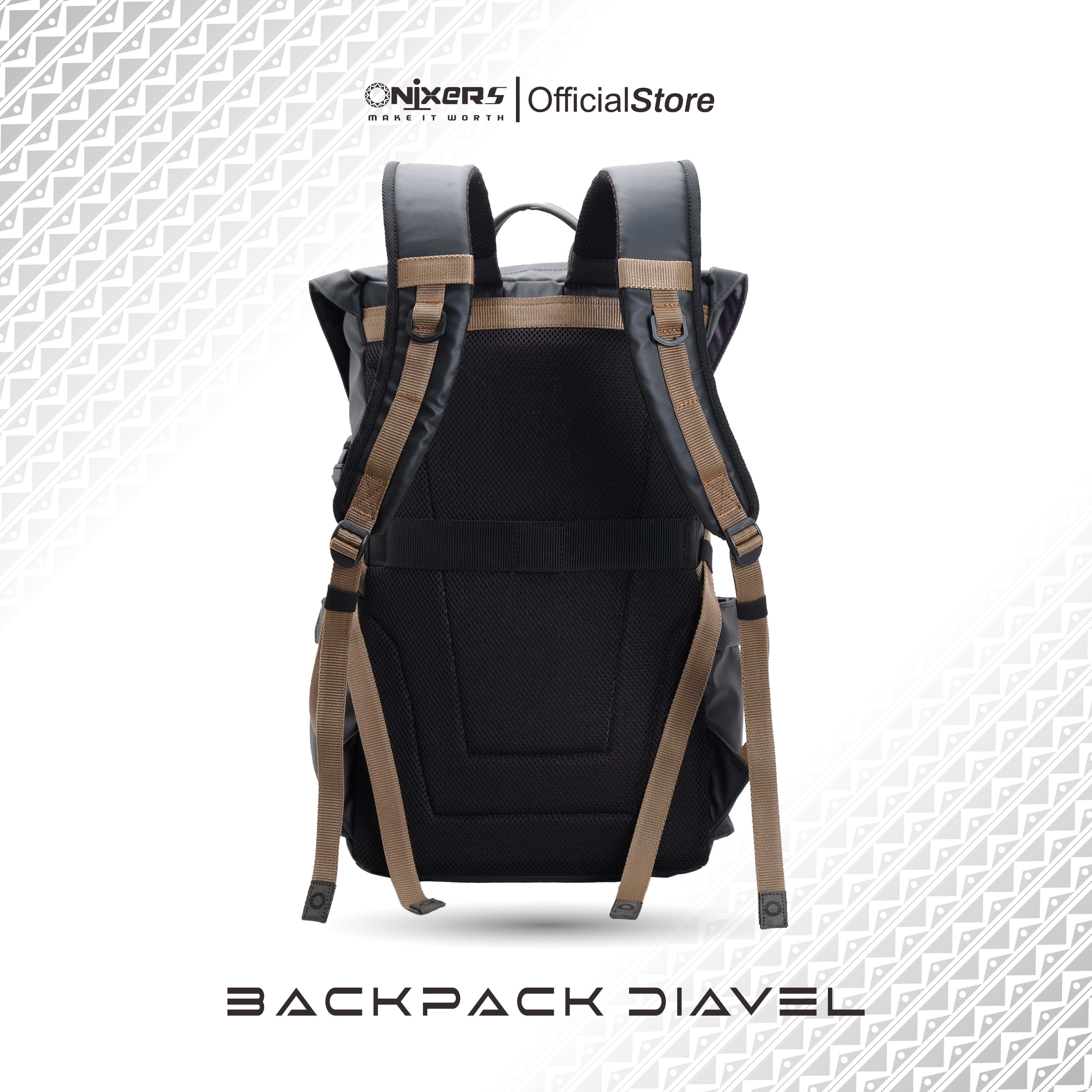 Onixers DIAVEL Tas Backpack Pria Waterproof