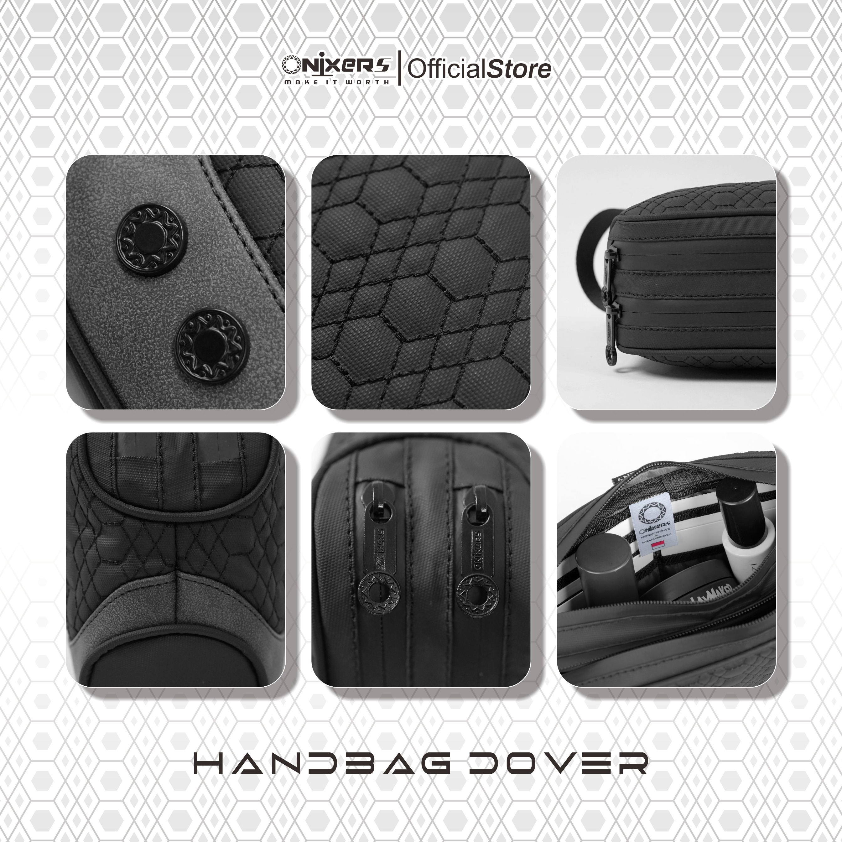Onixers DOVER Handbag Tas Tangan Pria