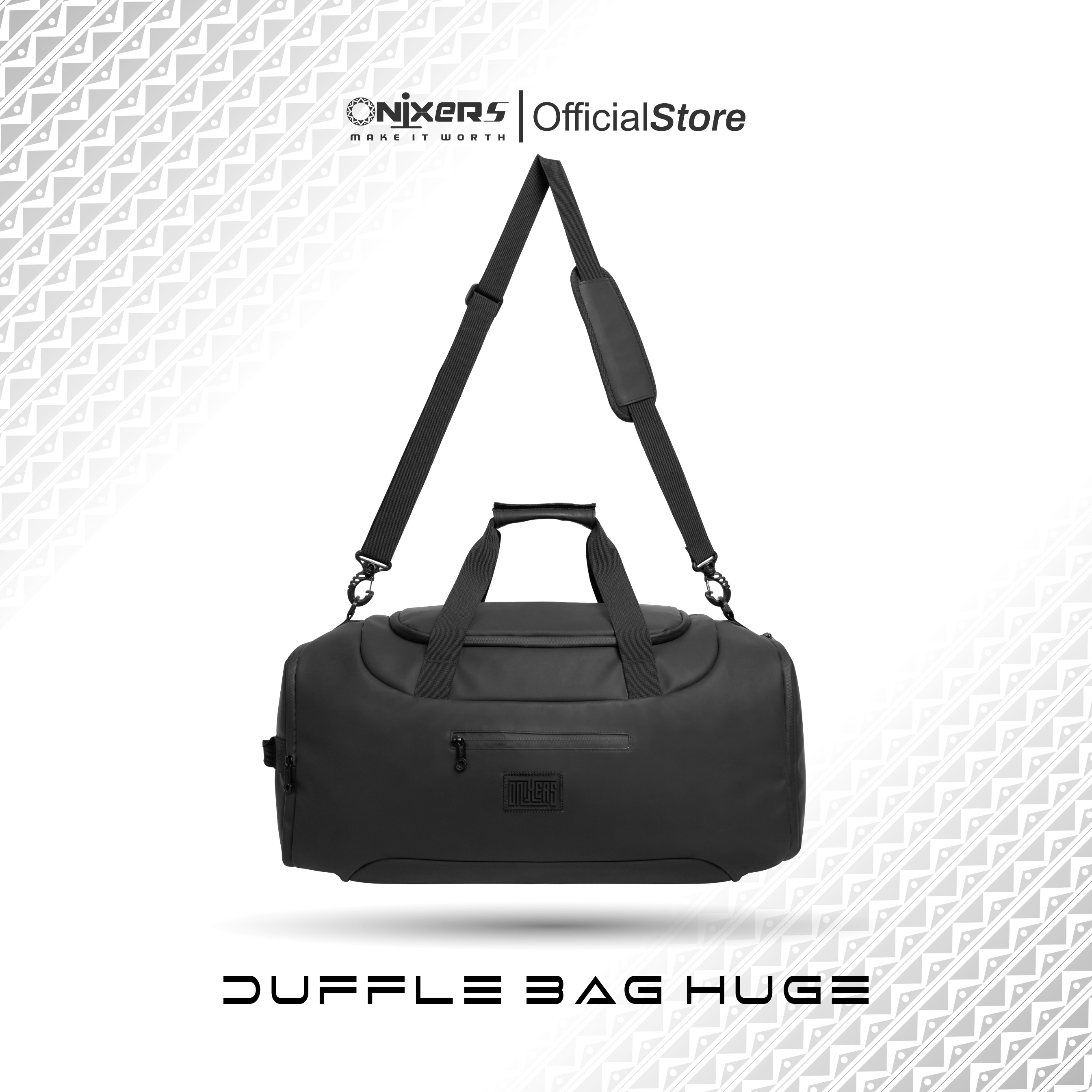 Onixers HUGE Duffle Bag Tas Backpack Shoulderbag Mudik Pria Waterproof