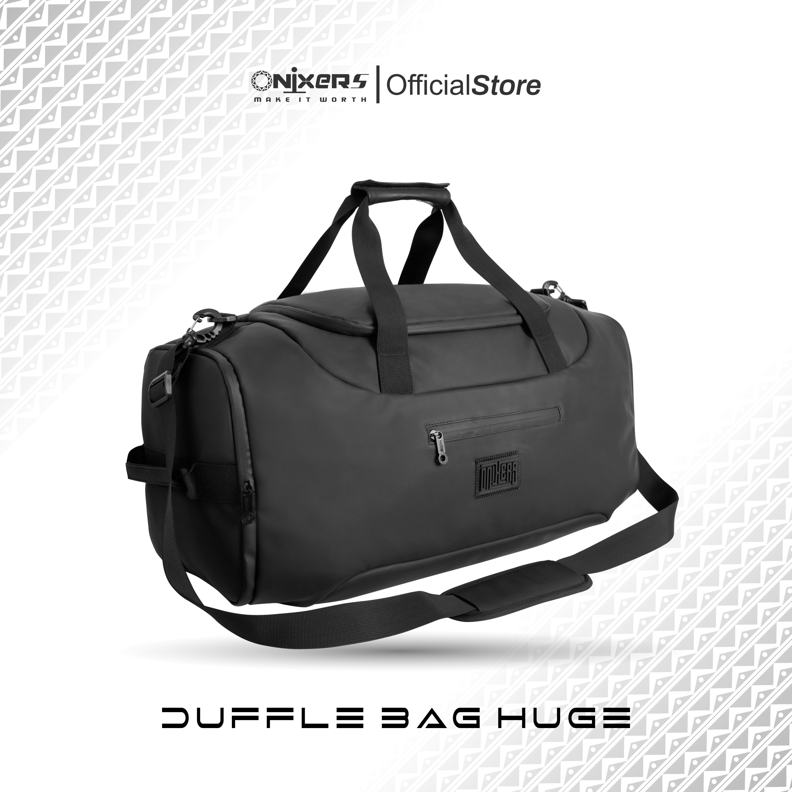 Onixers HUGE Duffle Bag Tas Backpack Shoulderbag Mudik Pria Waterproof