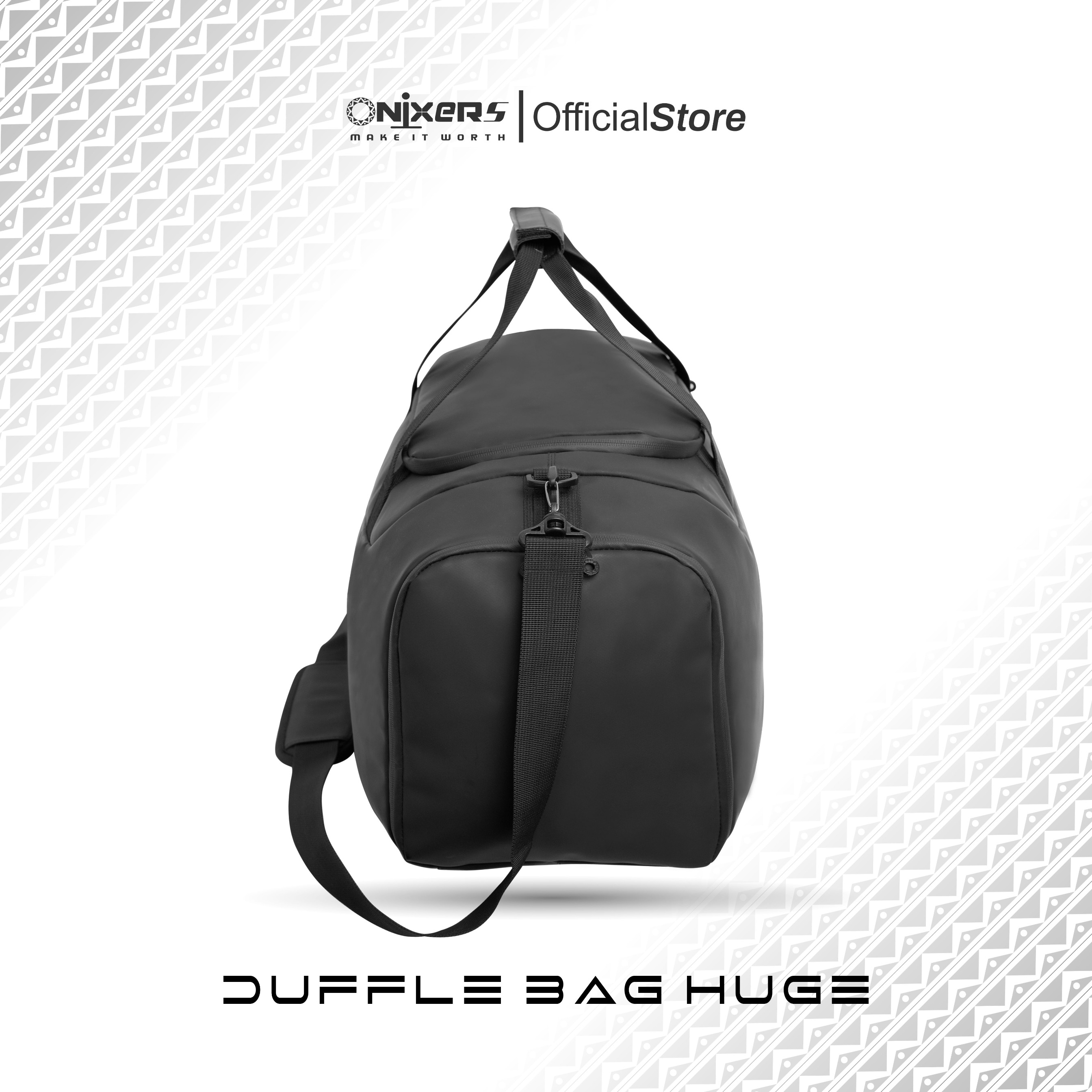 Onixers HUGE Duffle Bag Tas Backpack Shoulderbag Mudik Pria Waterproof