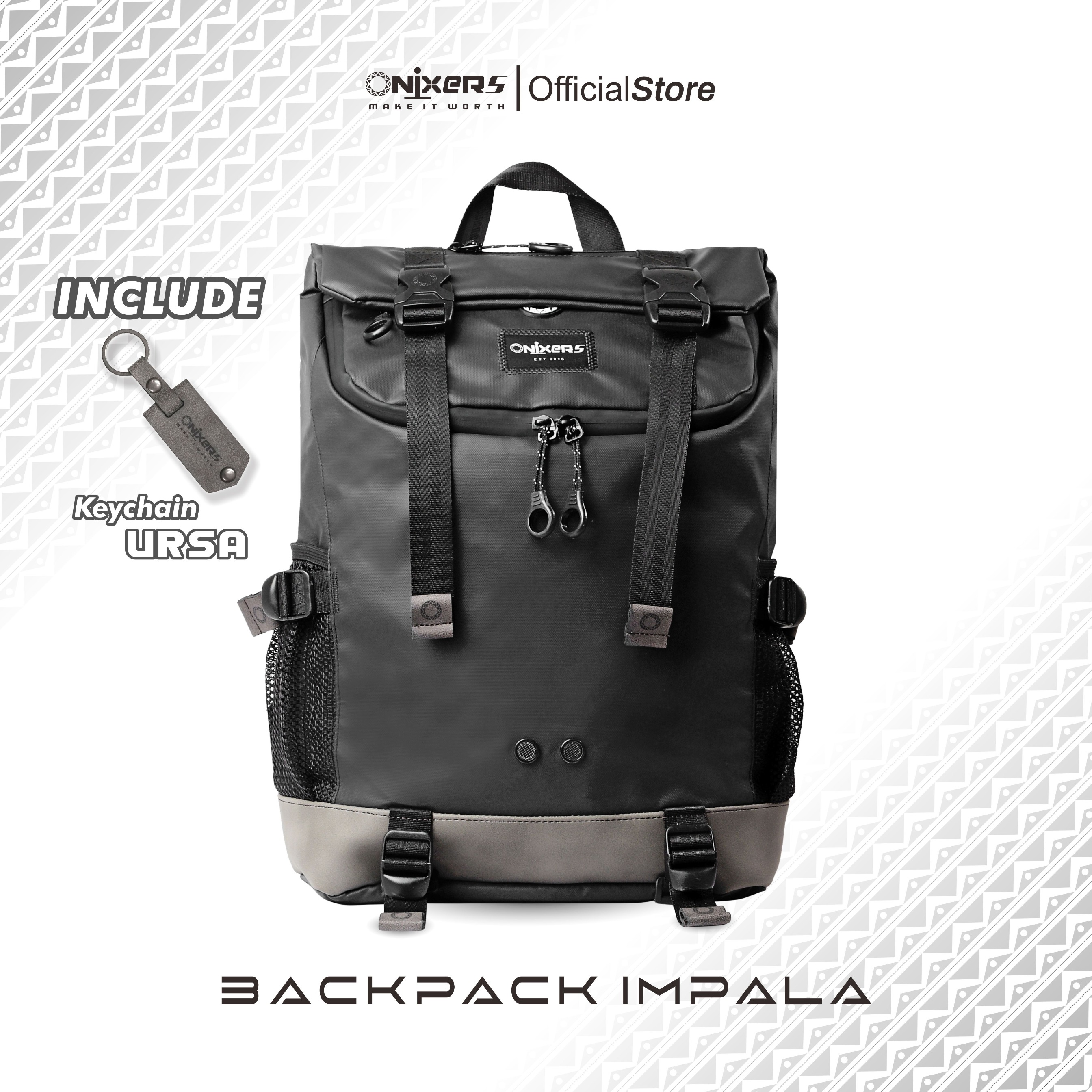 Onixers IMPALA Tas Backpack Pria Waterproof