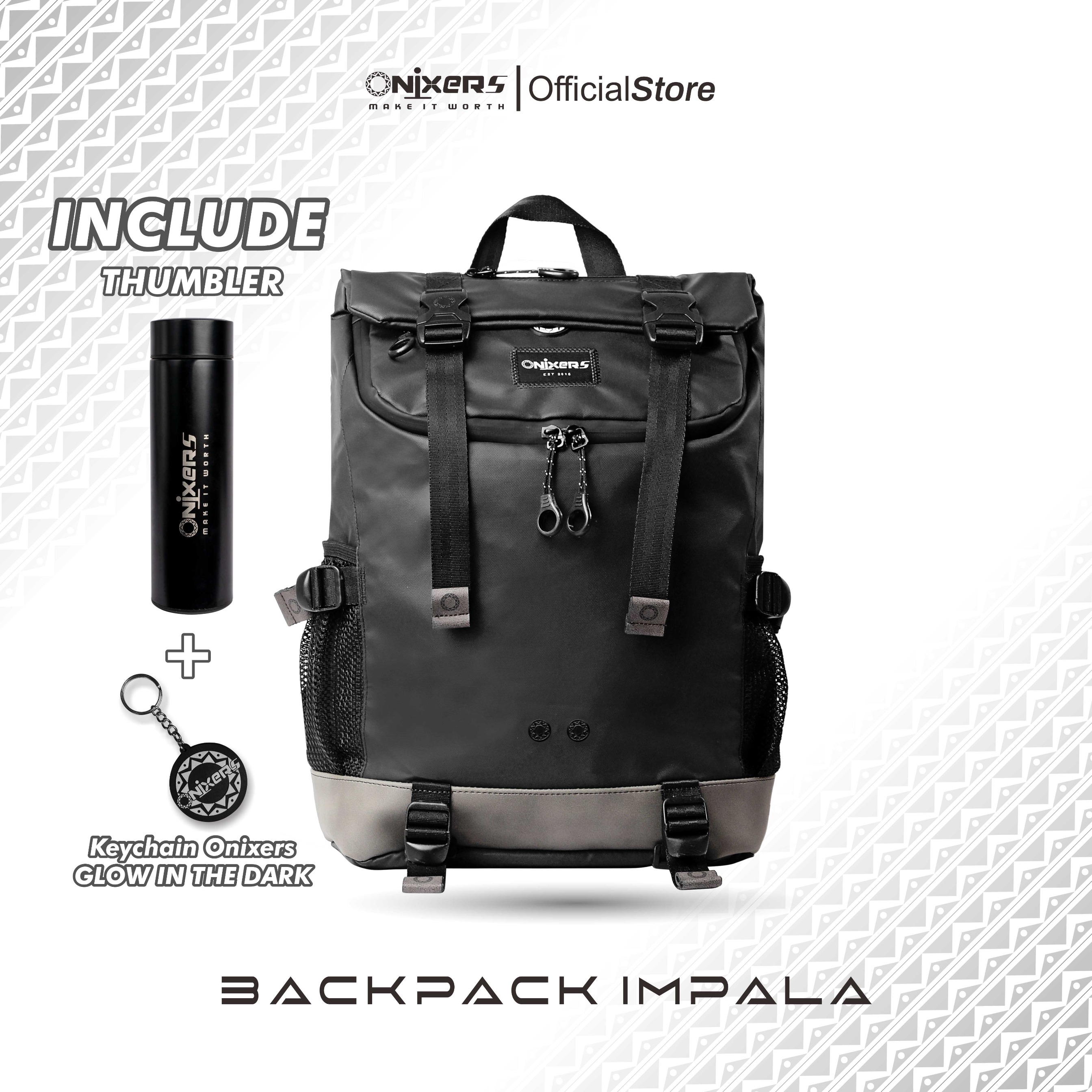 Onixers IMPALA ULTIMATE Tas Backpack Pria Waterproof
