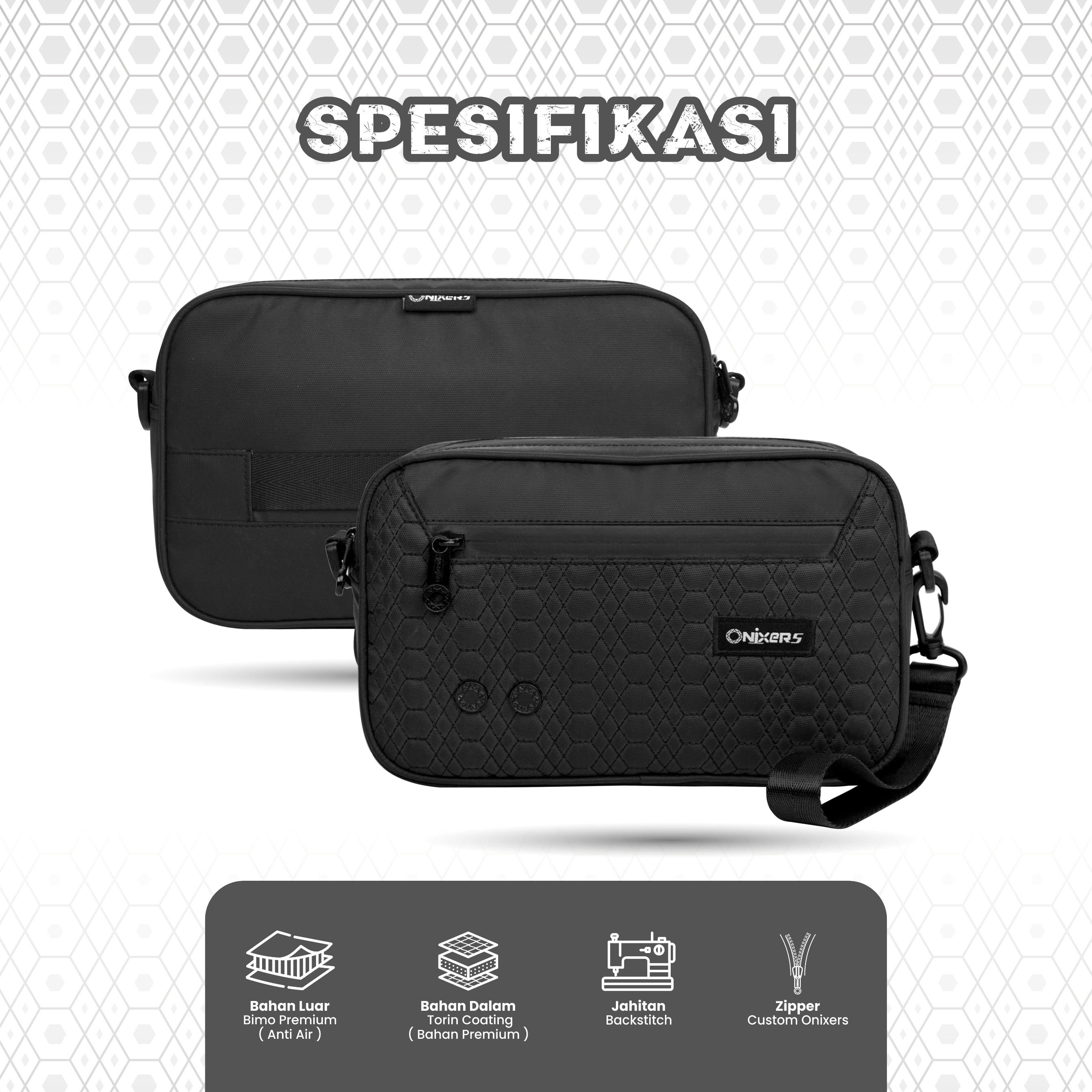 Onixers BRISTOL Handbag Tas Tangan Pria