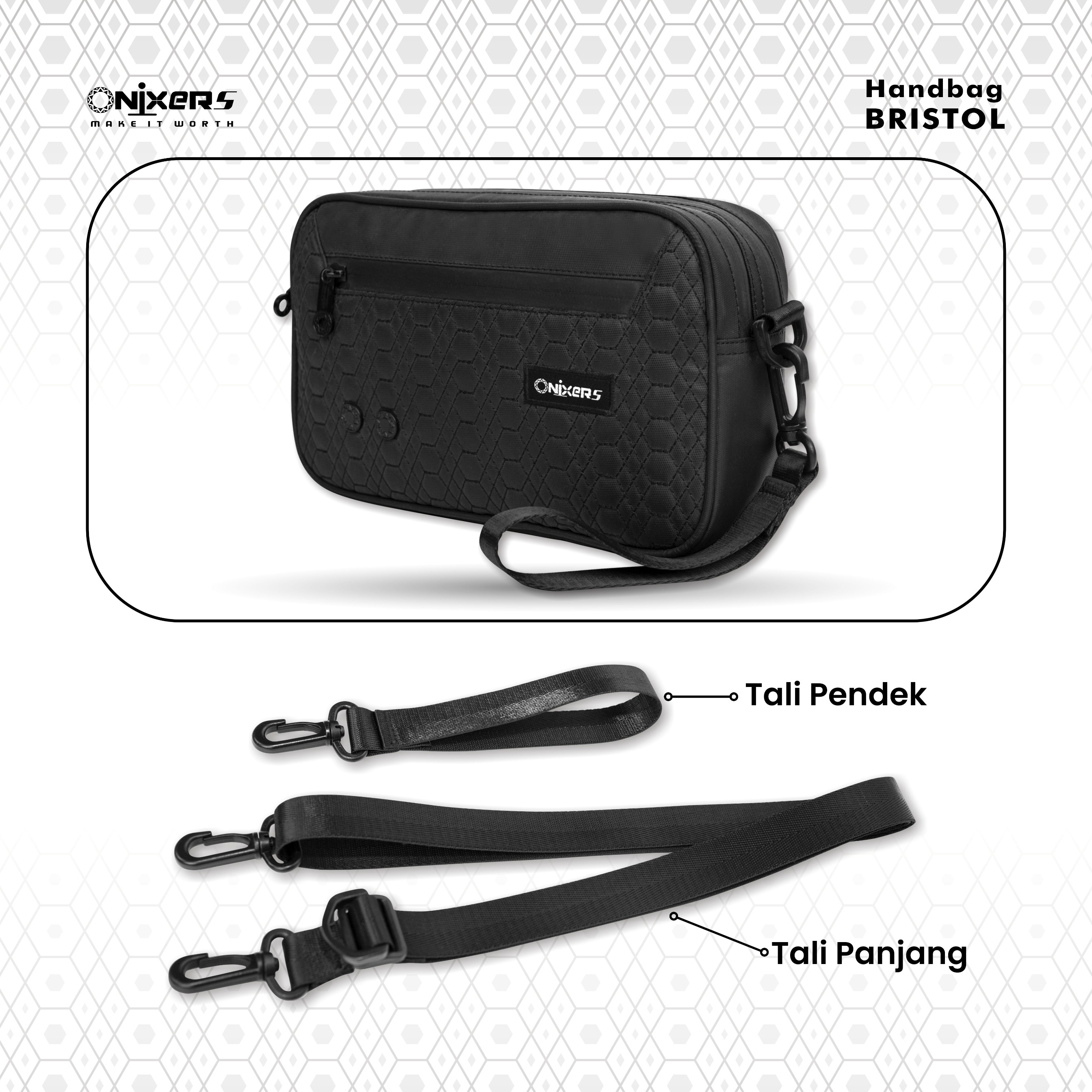 Onixers BRISTOL Handbag Tas Tangan Pria
