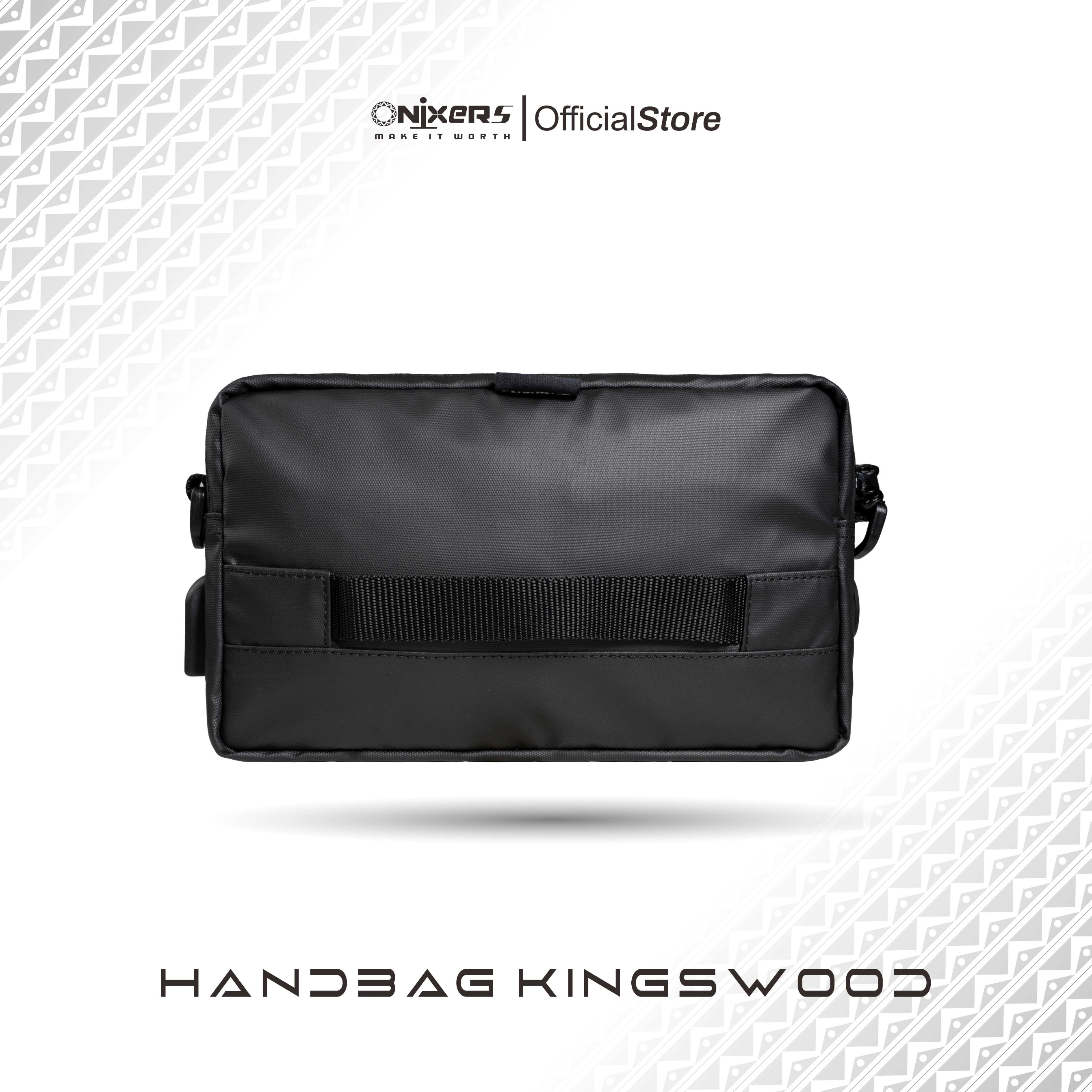 Onixers KINGSWOOD Handbag Tas Tangan Pria Waterproof