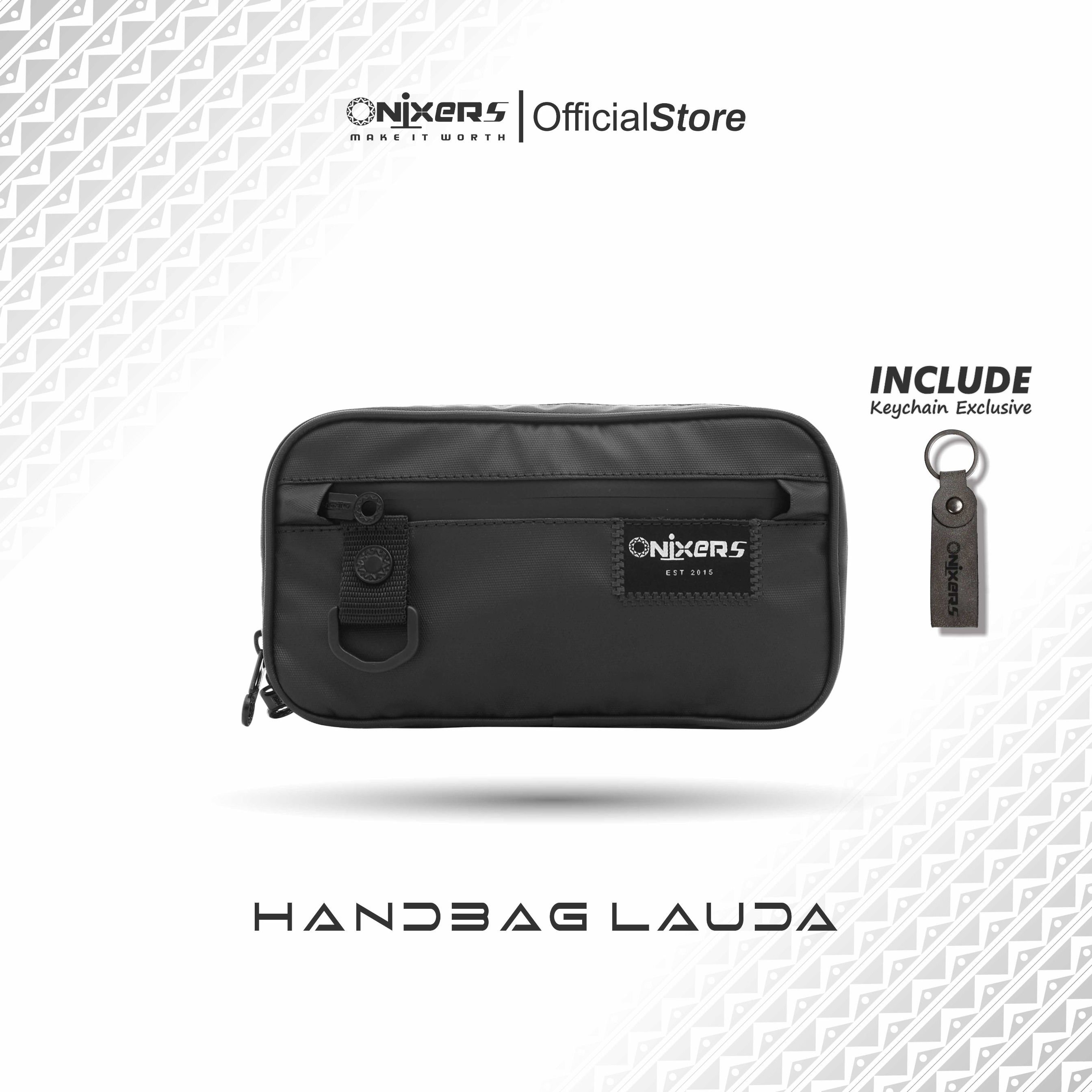 Onixers LAUDA Clutch Bag Tas Tangan Pria
