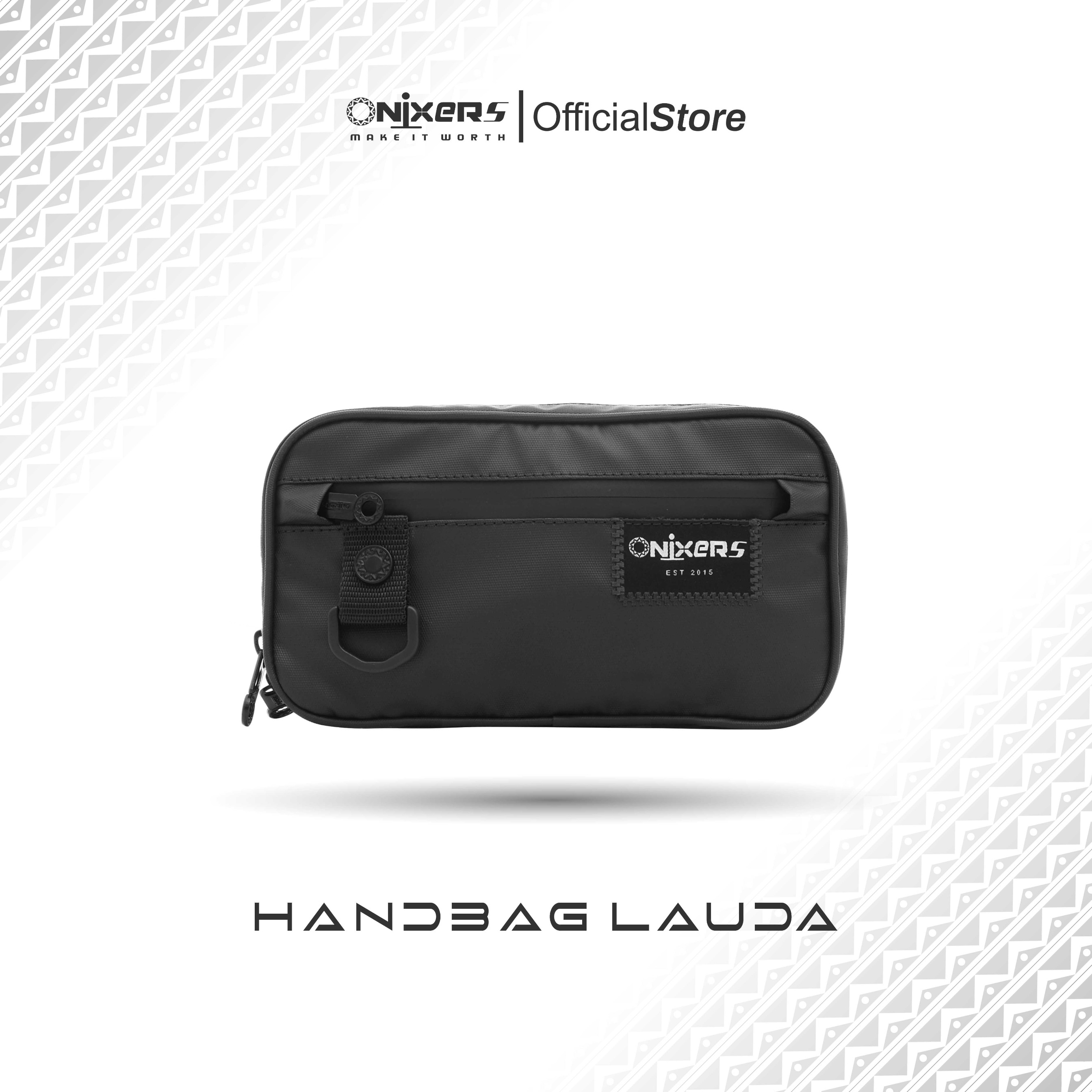 Onixers Bundling Tas Backpack IMPALA + Clucth LAUDA Ransel waterproof
