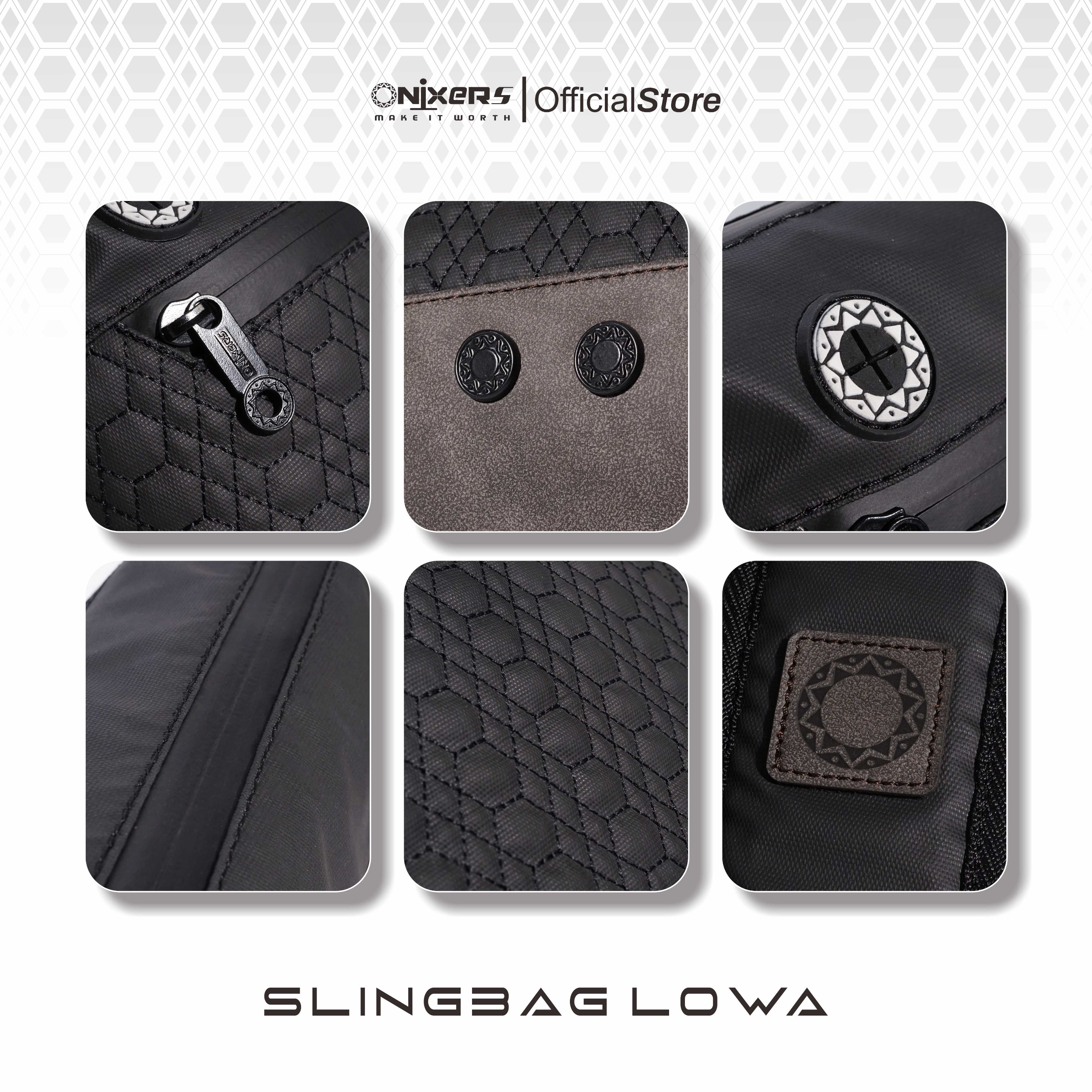 Onixers LOWA Slingbag Tas Selempang Pria