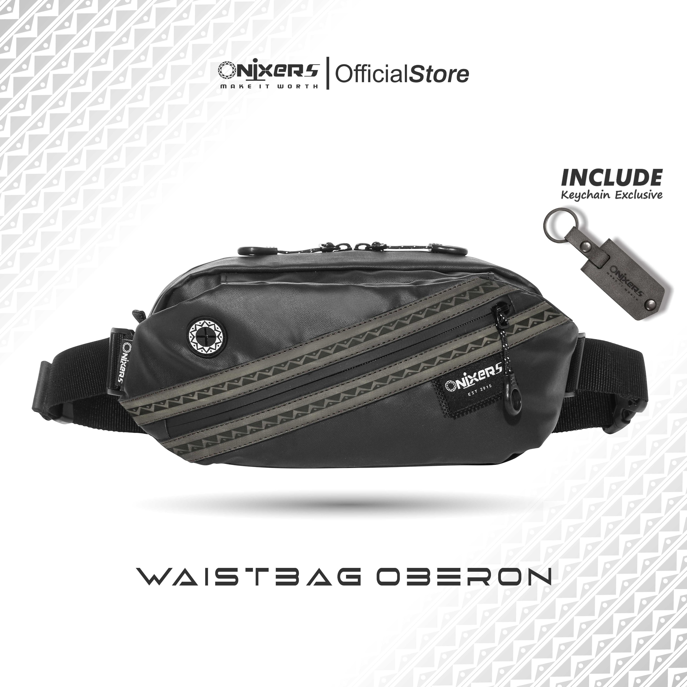 Onixers OBERON Waistbag Tas Selempang Waterproof