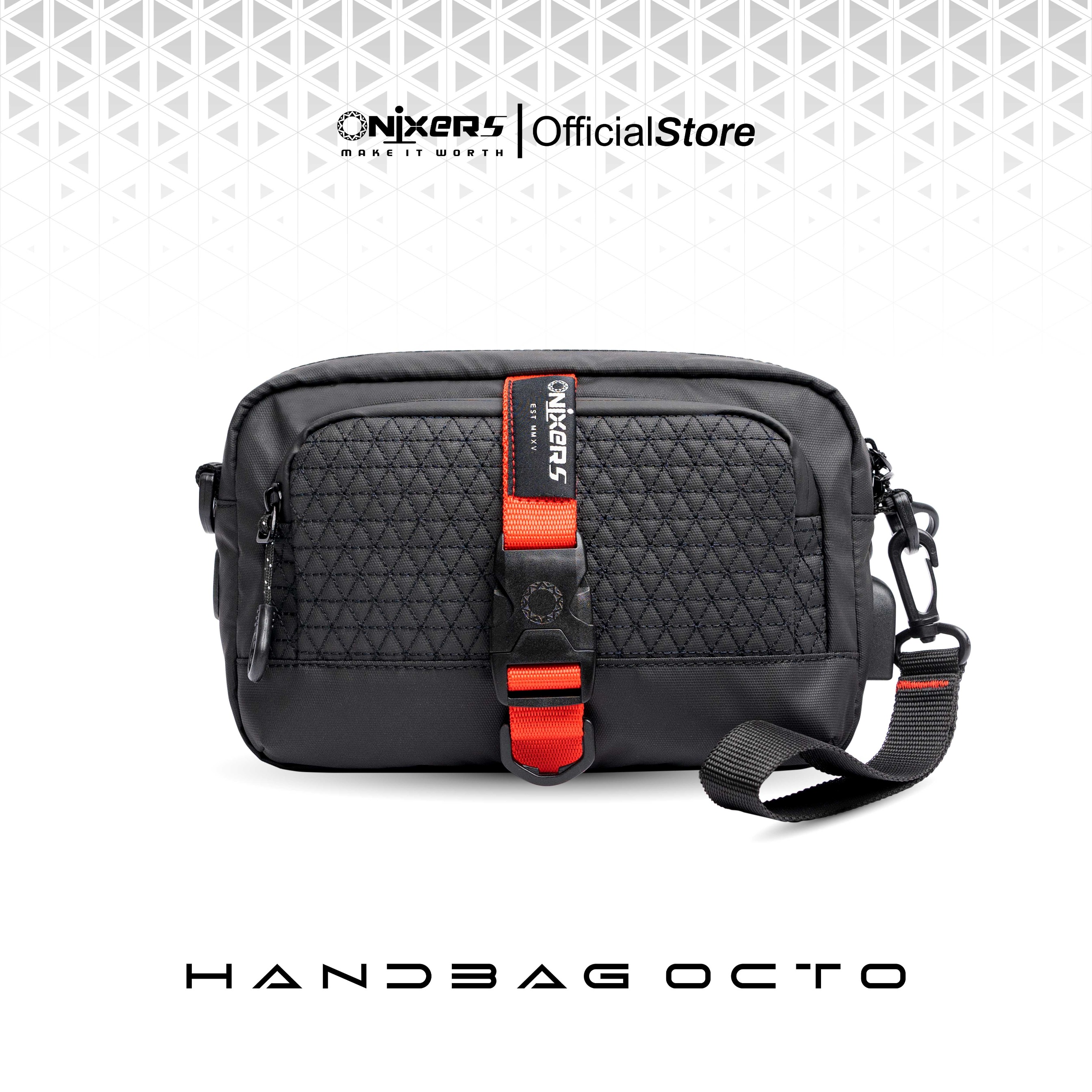 Onixers OCTO Handbag Tas Tangan Pria
