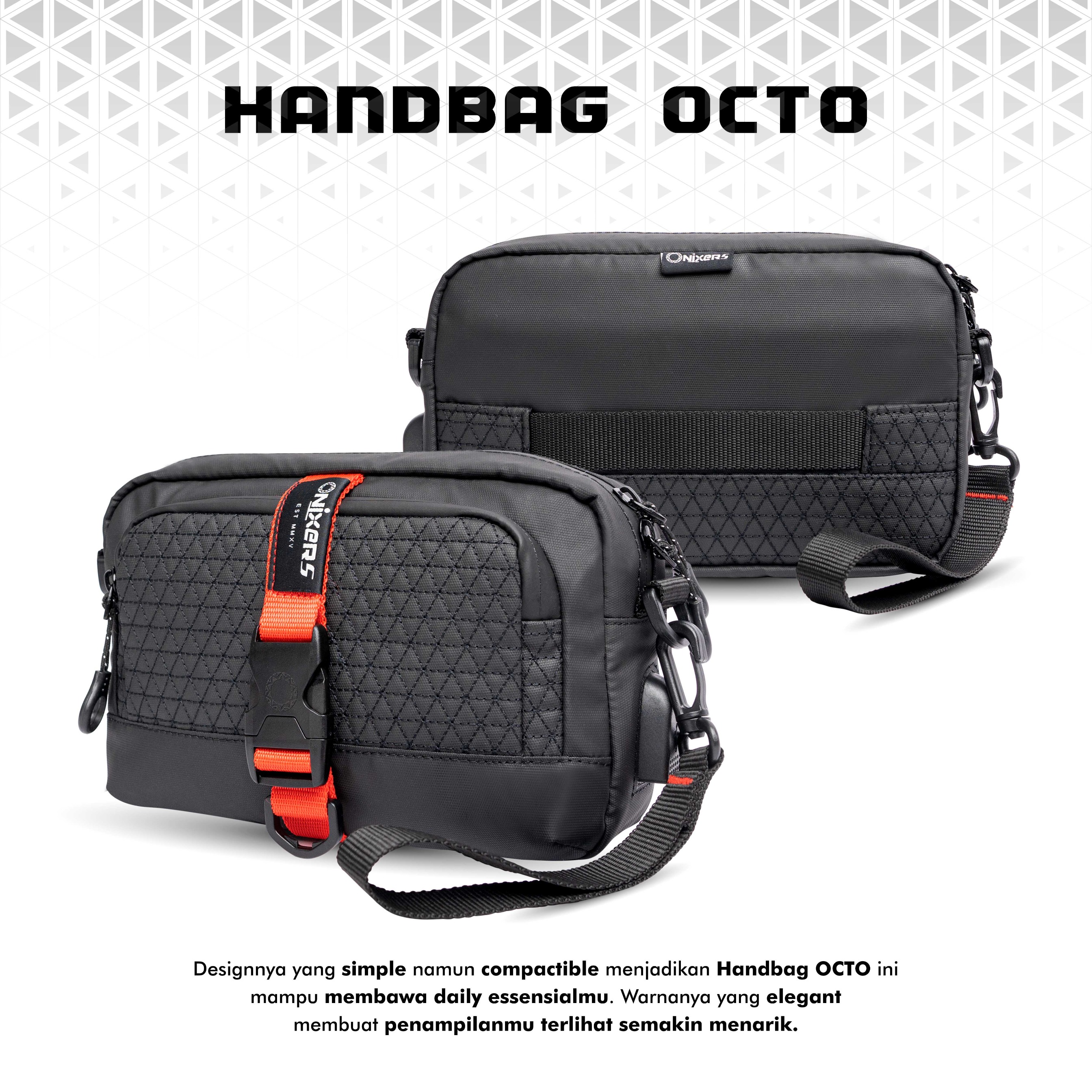 Onixers OCTO Handbag Tas Tangan Pria