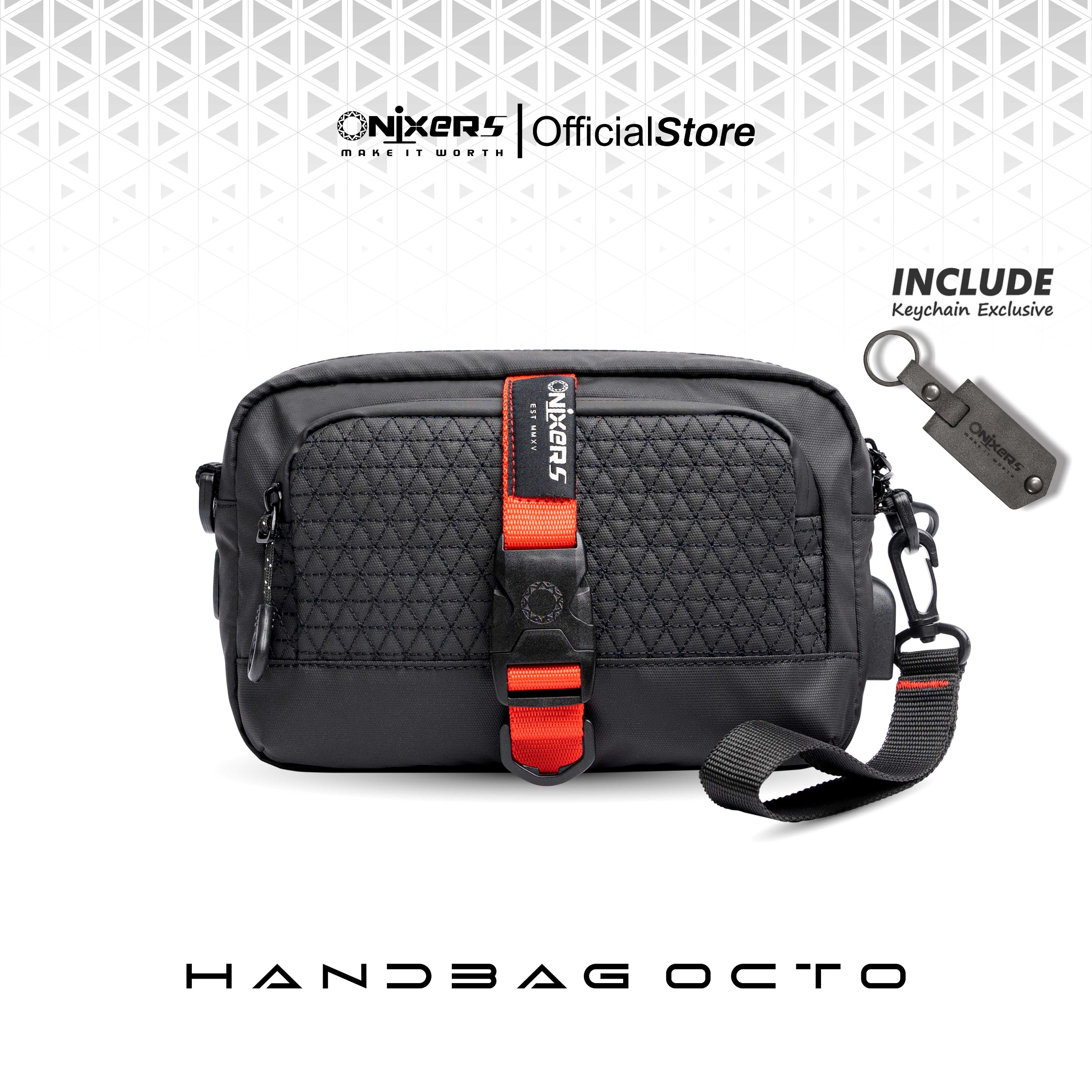 Onixers OCTO Handbag Tas Tangan Pria