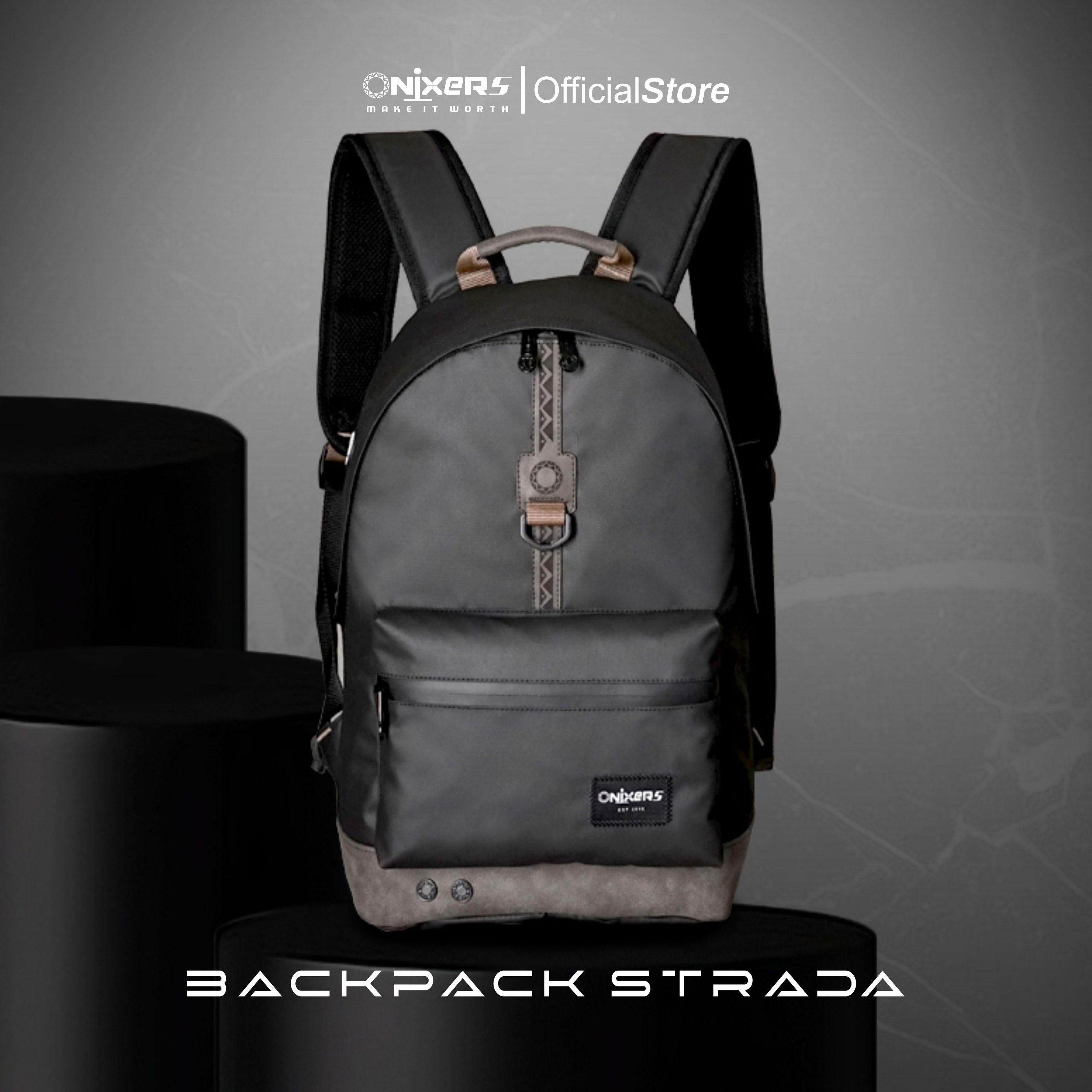 Onixers STRADA Tas Backpack Pria Waterproof