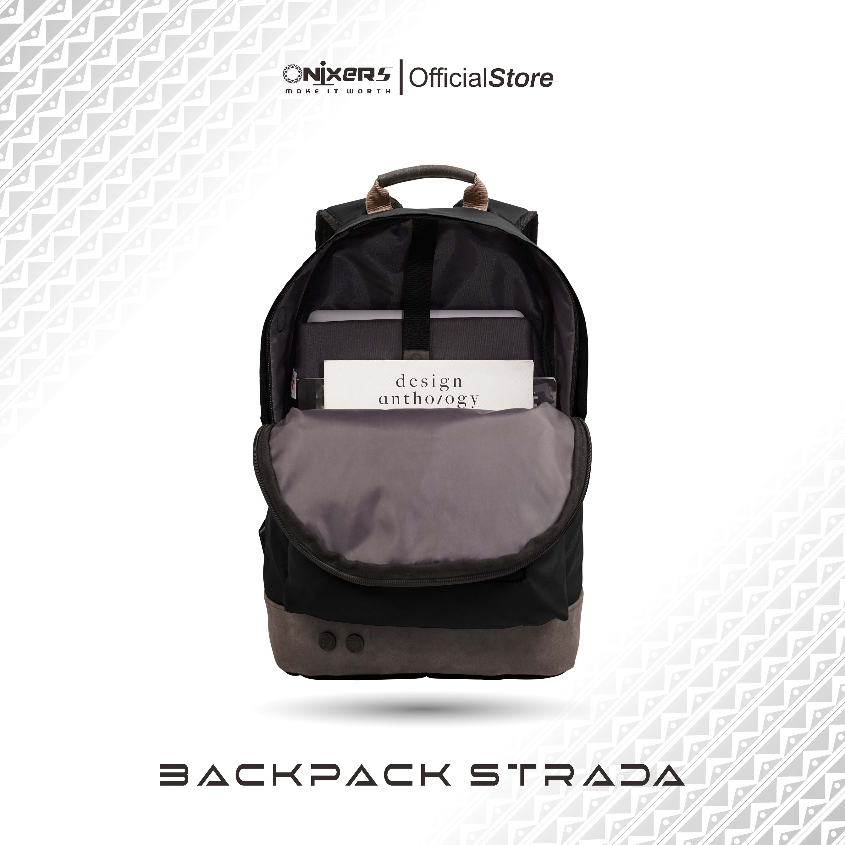 Onixers STRADA Tas Backpack Pria Waterproof