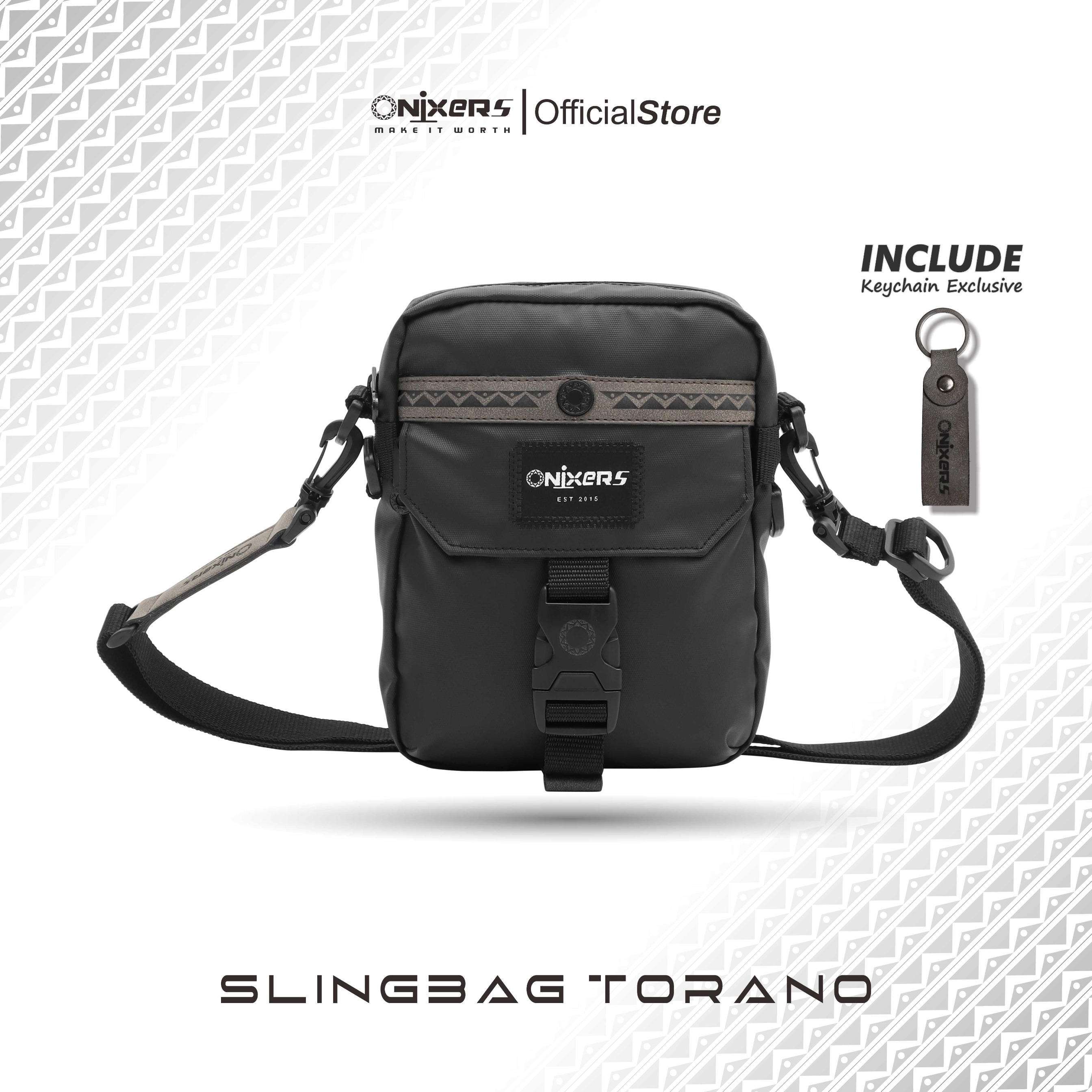 Onixers TORANO Tas Slempang Slingbag Pria Waterproof