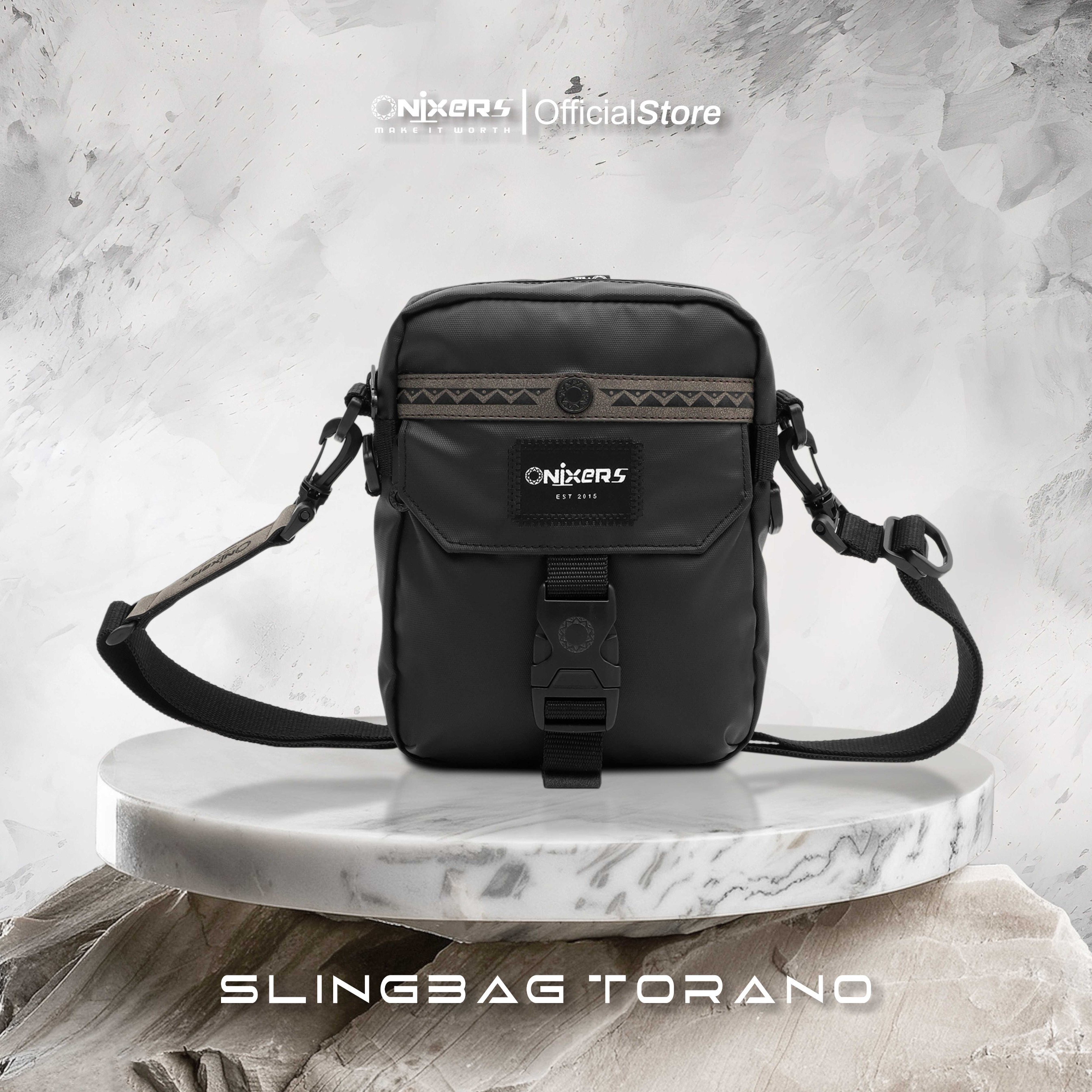 Onixers TORANO Tas Slempang Slingbag Pria Waterproof