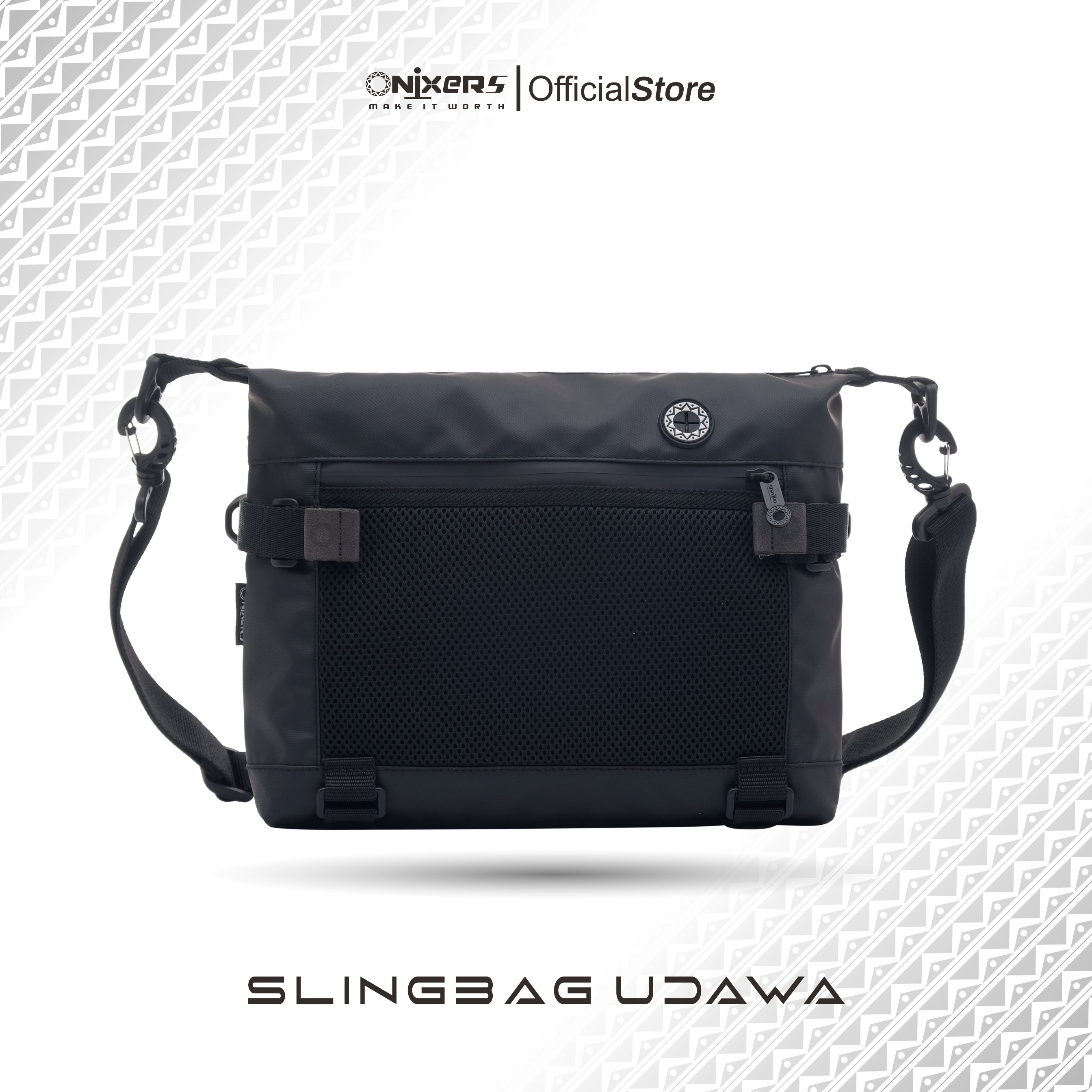 Onixers UDAWA Slingbag Tas Selempang Pria Waterproof