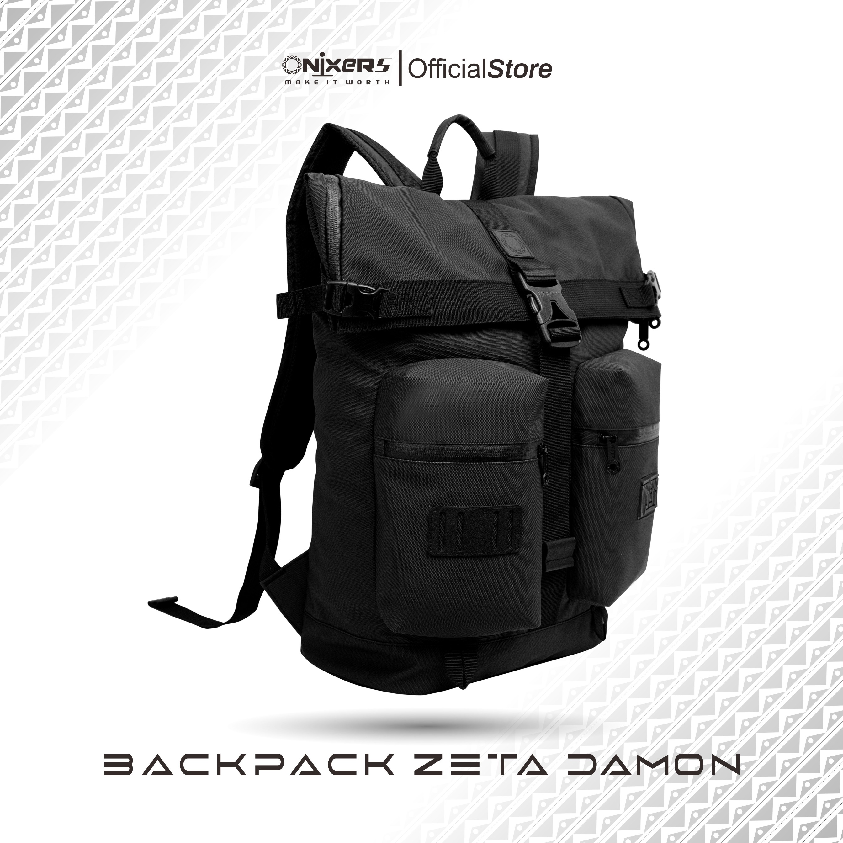 Onixers ZETA Tas Backpack Pria Waterproof