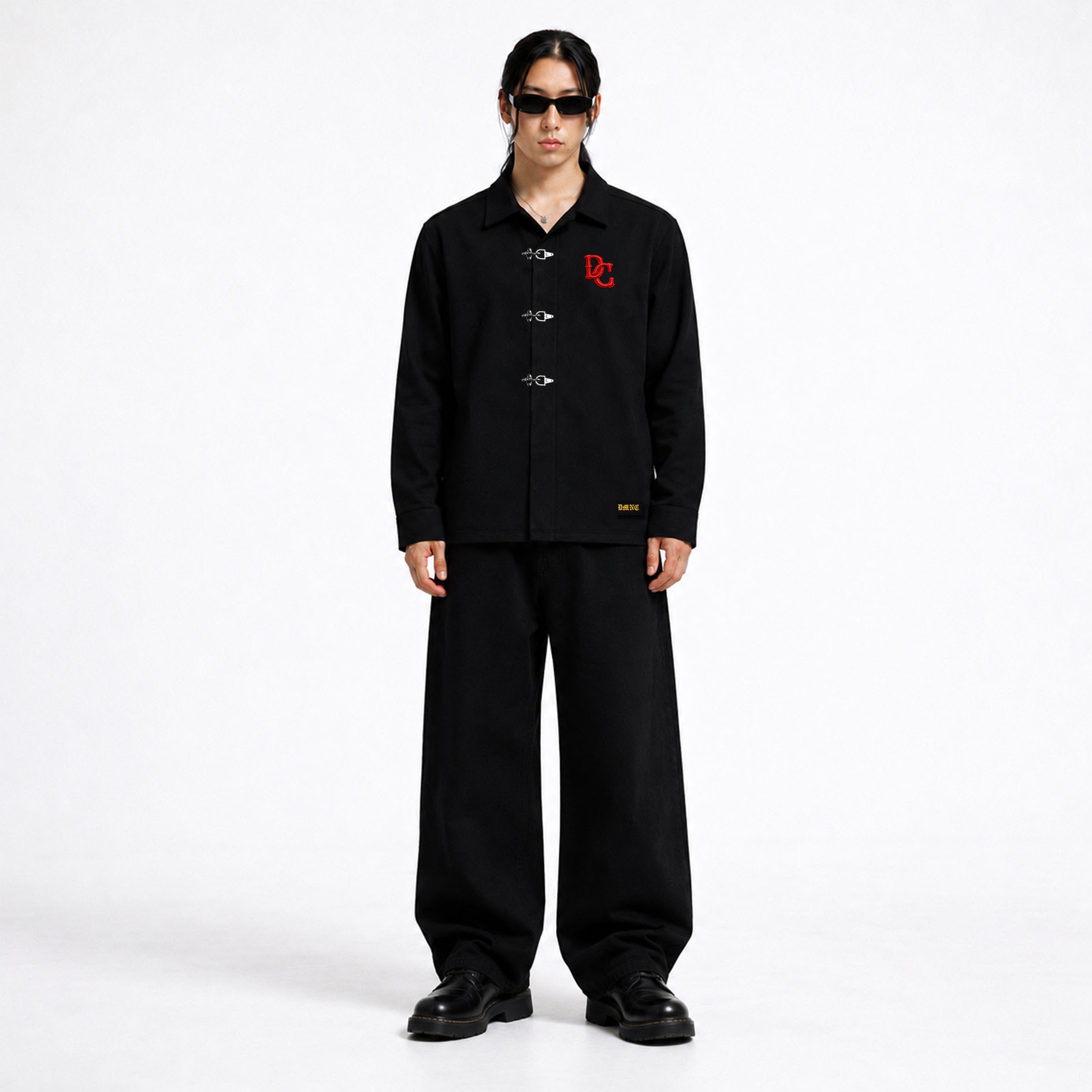 DMNC FERMOIR Fireman Clasp Tycoon Tweed Shirt Unisex
