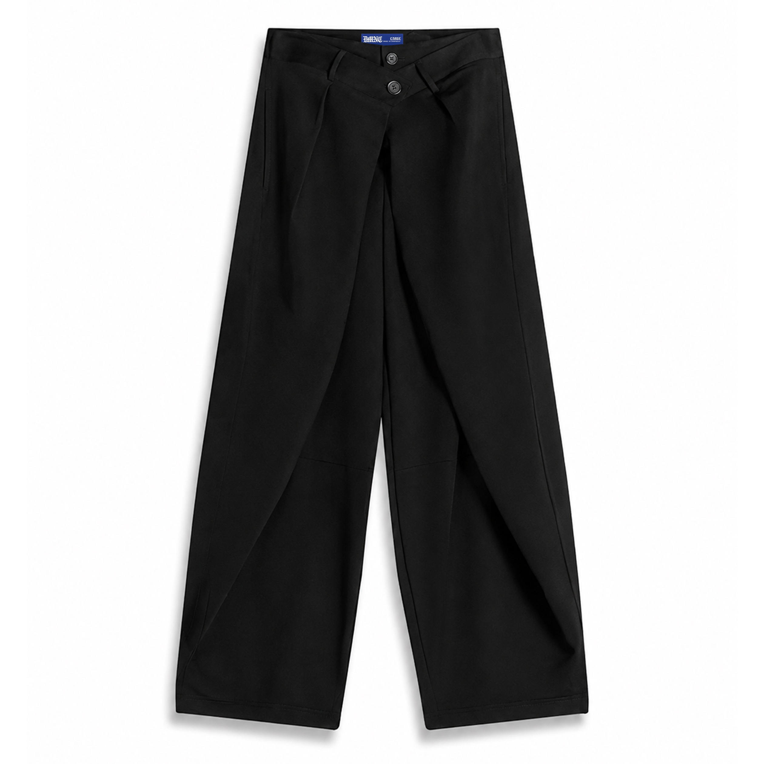 DMNC CAIRO Barrel Pants Double Button Pleat Trousers Unisex
