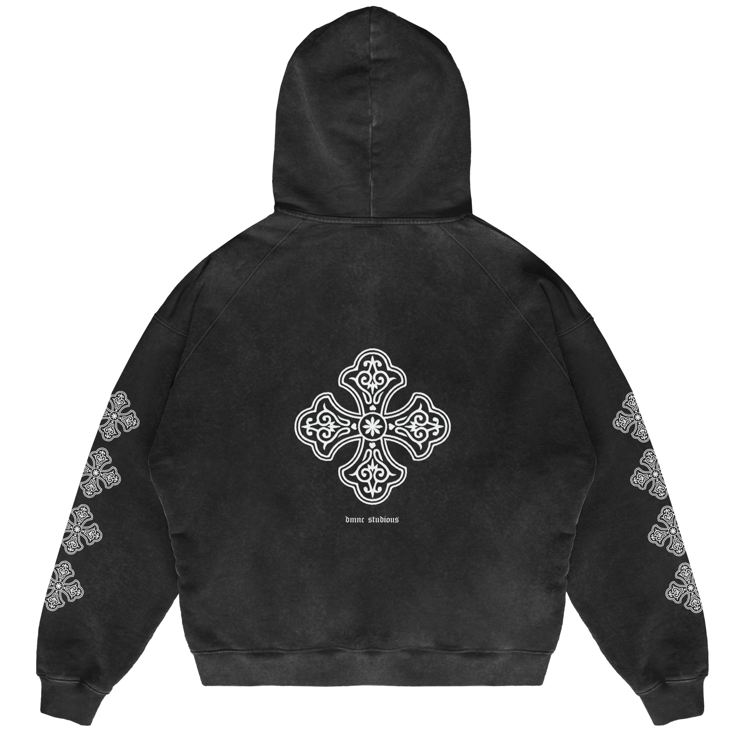 DMNC ARCHIVE Hoodie Fireman Clasp Heavyweight Titan Cotton Oversize 355 GSM
