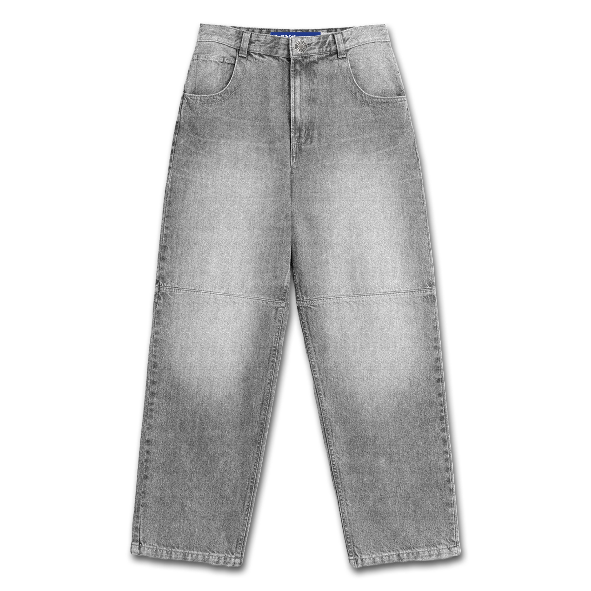 DMNC DRIFT Jeans Super Baggy Fit Unisex – Grey Washed