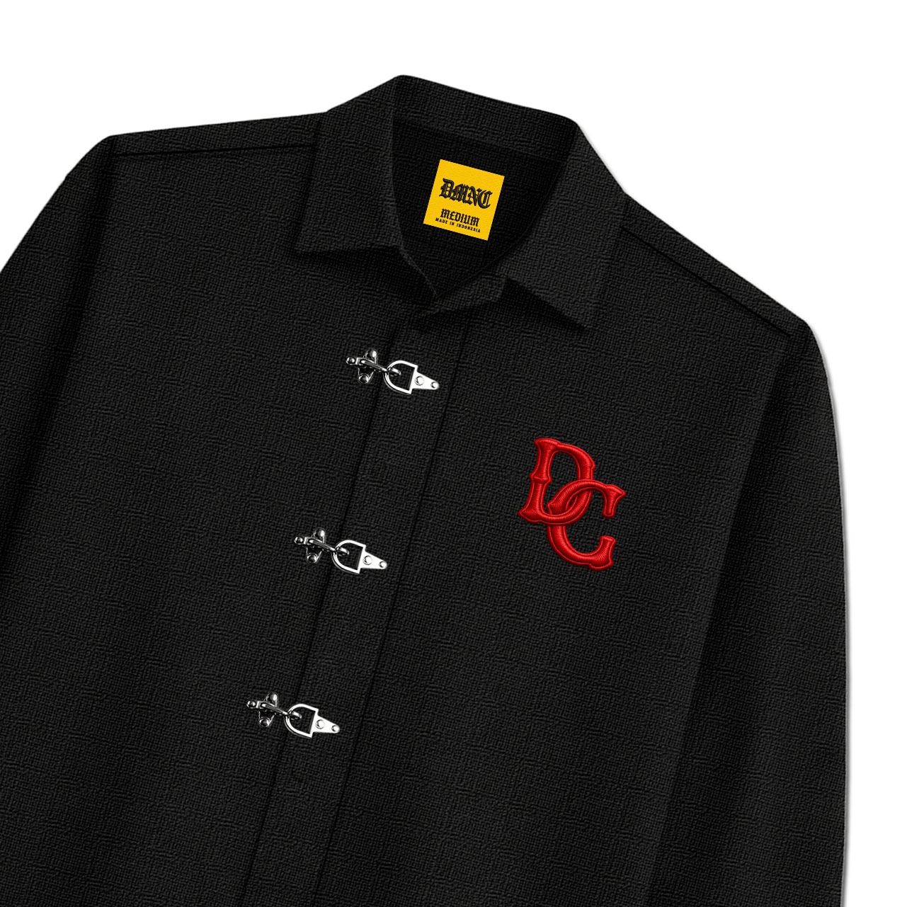 DMNC FERMOIR Fireman Clasp Tycoon Tweed Shirt Unisex