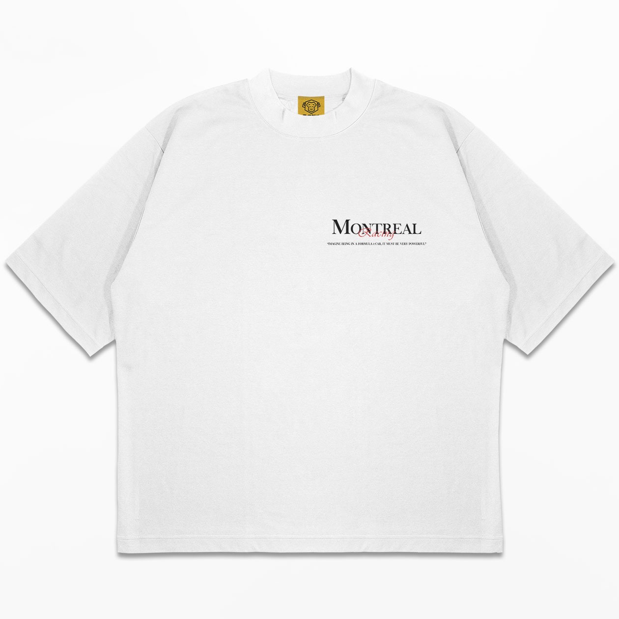 DMNC Polo Panel Oversize T-Shirt – Fearless 16s 255 GSM