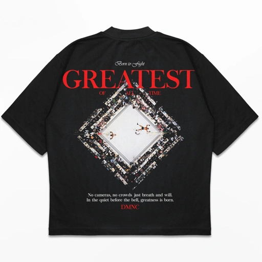 Image of DMNC Heavyweight Oversize Boxy T-Shirt – Greatest 16s 255 GSM