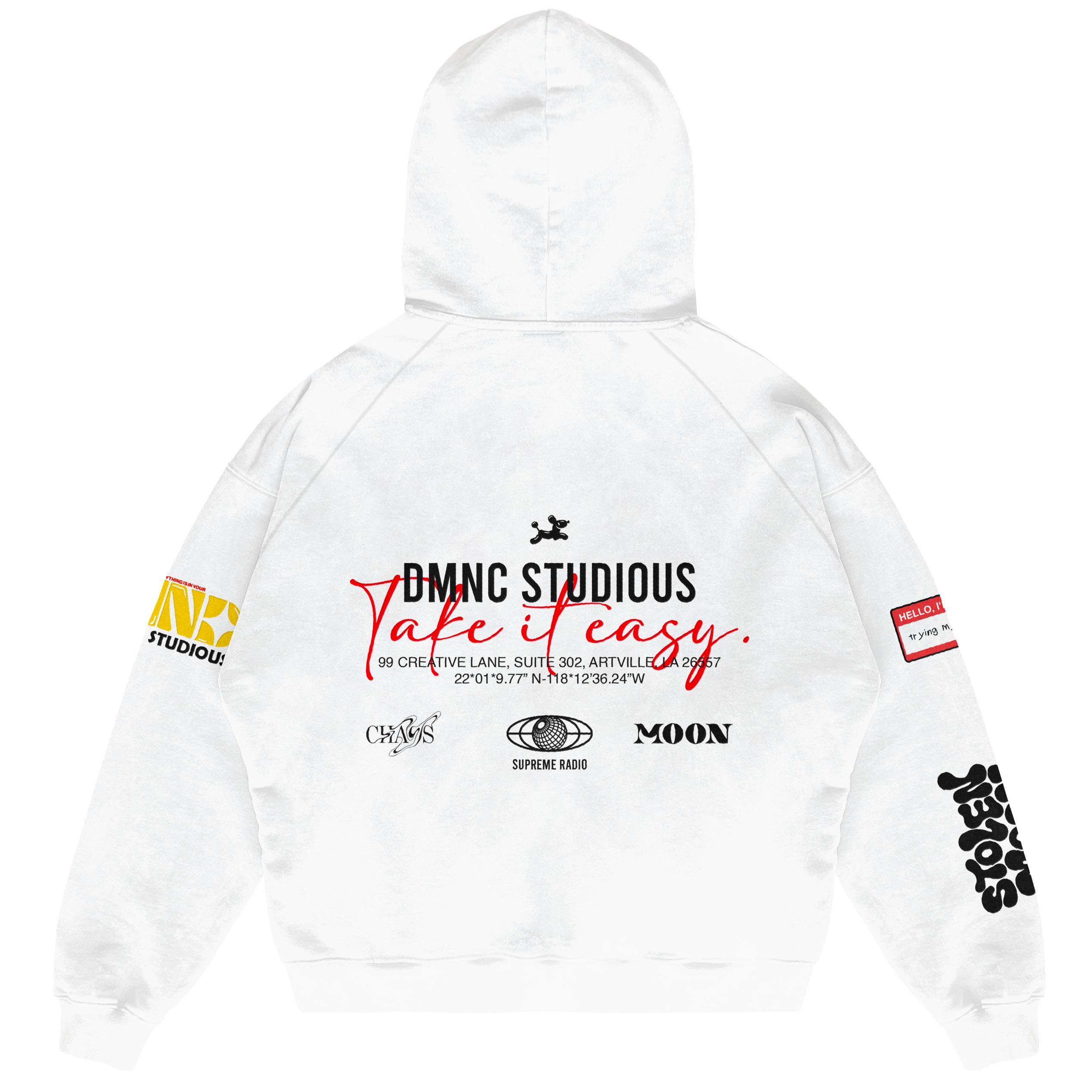 DMNC Heaven Made Hoodie Heavyweight Titan Cotton Oversize 355 GSM