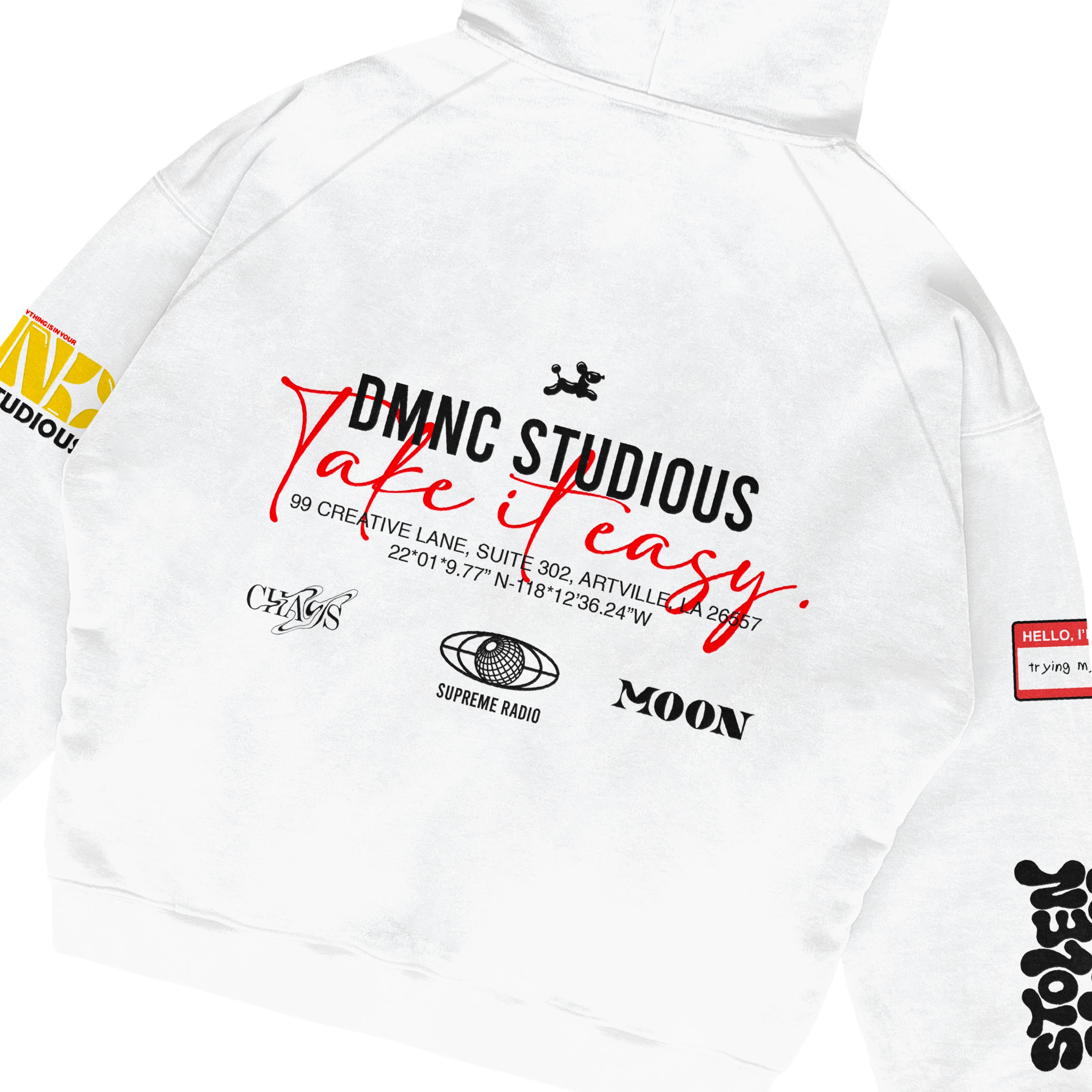 DMNC Heaven Made Hoodie Heavyweight Titan Cotton Oversize 355 GSM