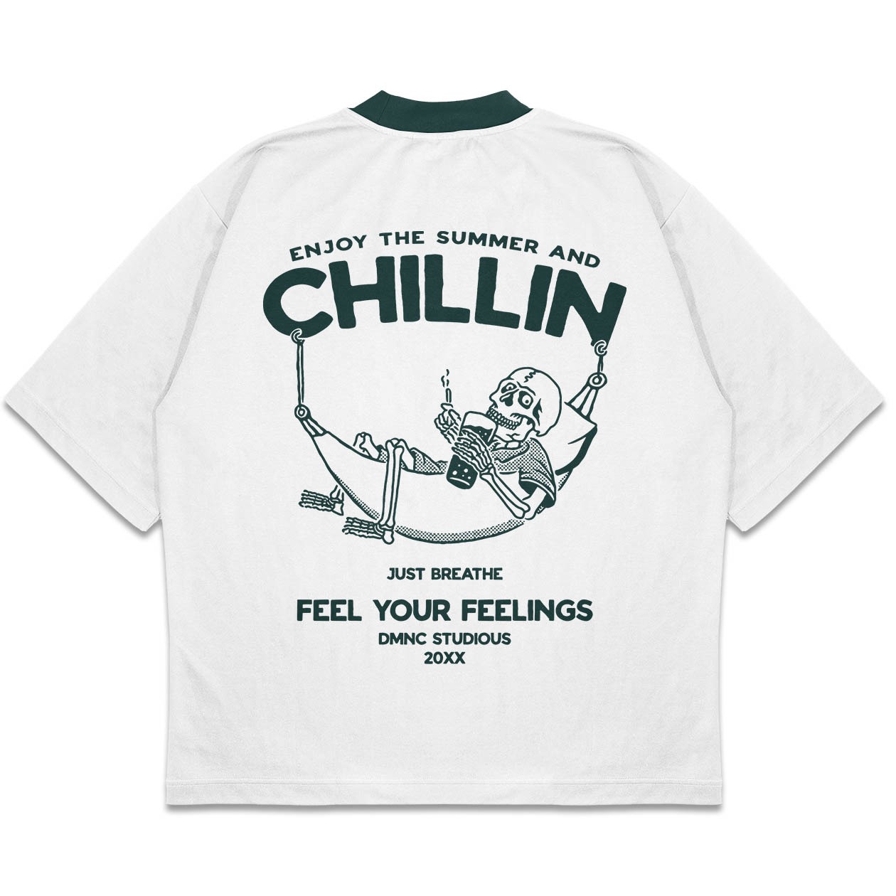 DMNC Chillin T-Shirt Kaos Heavyweight 16s 255 GSM