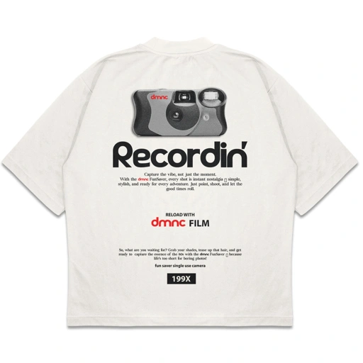 DMNC Heavyweight Oversize Boxy T-Shirt – Kodak 16s 255 GSM