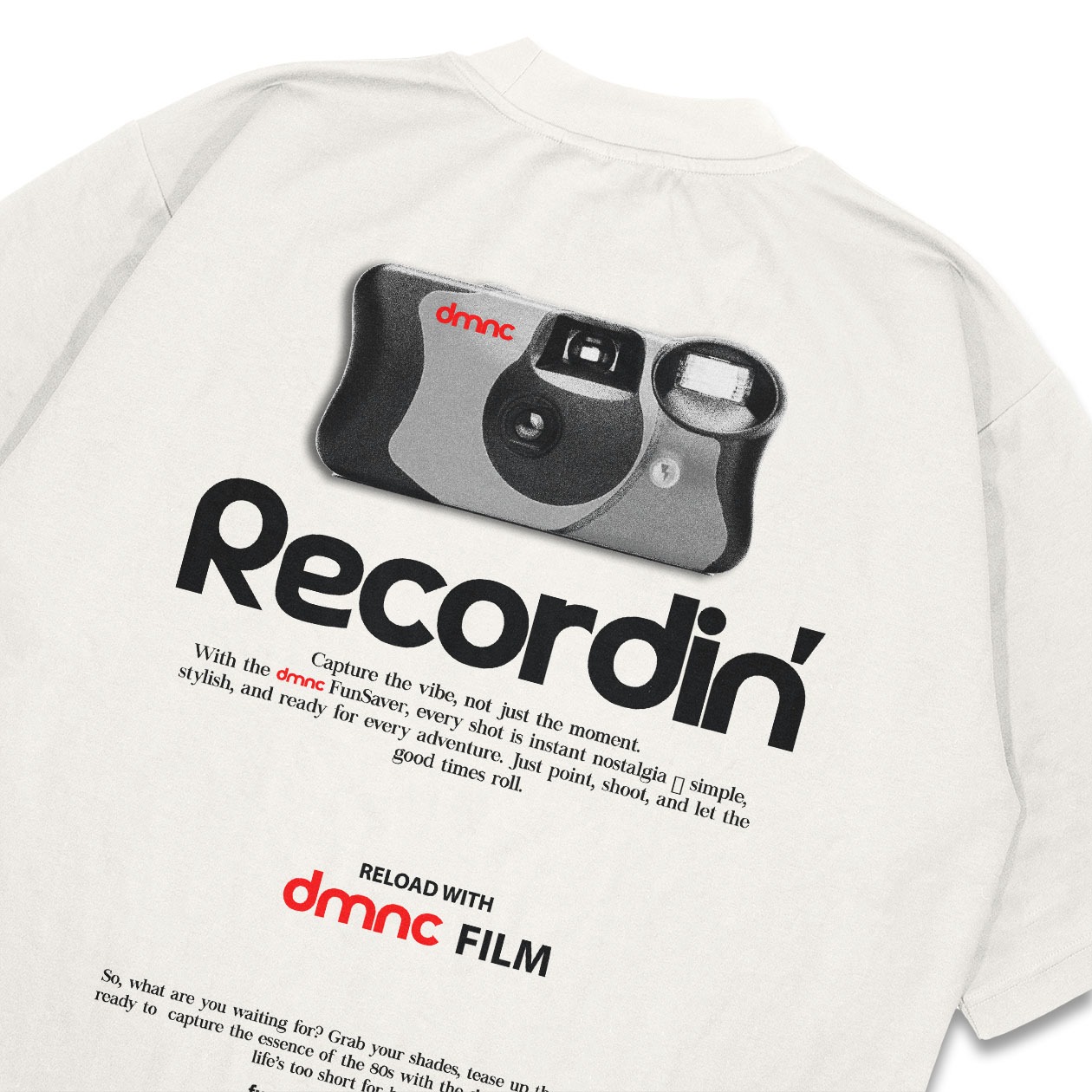 DMNC Heavyweight Oversize Boxy T-Shirt – Kodak 16s 255 GSM