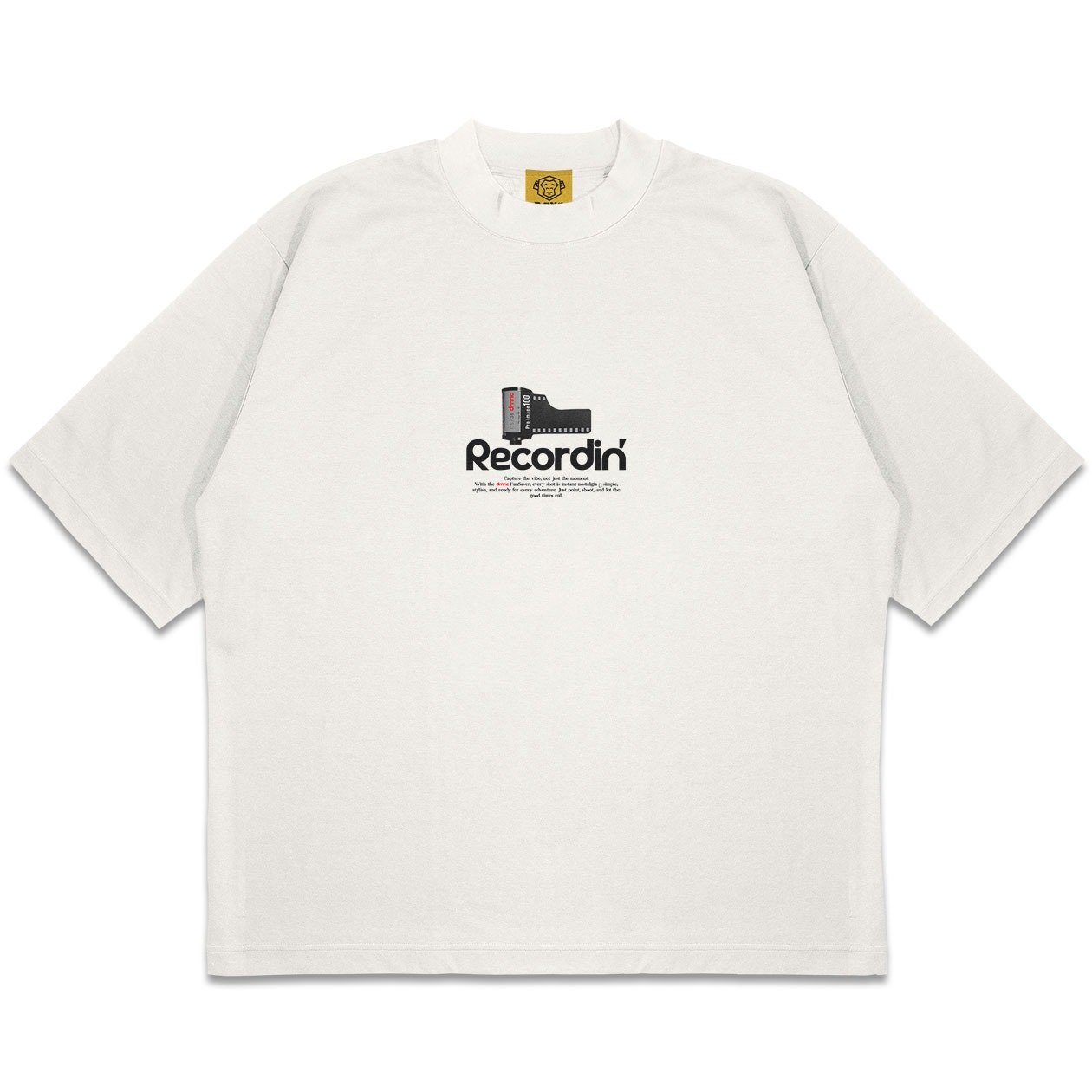 DMNC Heavyweight Oversize Boxy T-Shirt – Kodak 16s 255 GSM
