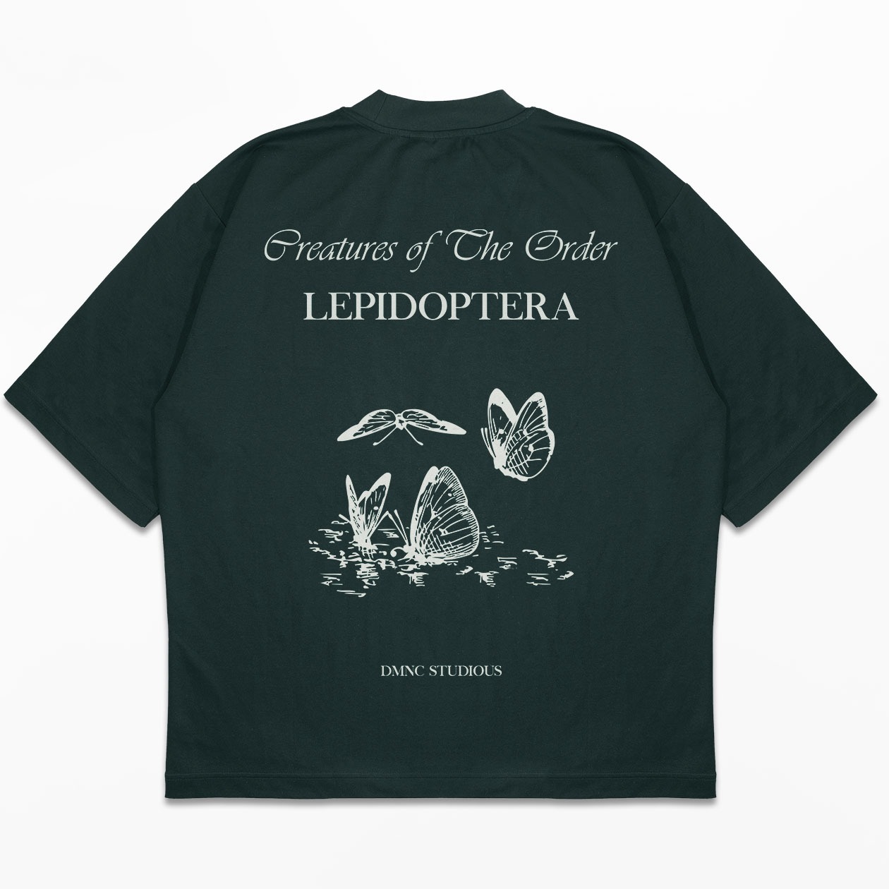 DMNC Heavyweight Oversize Boxy T-Shirt – Lepidoptera 16s 255 GSM