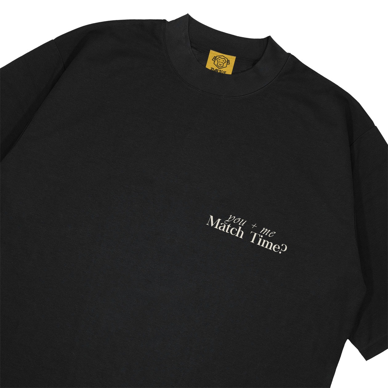 DMNC Heavyweight Oversize Boxy T-Shirt – Match Time 16s 255 GSM