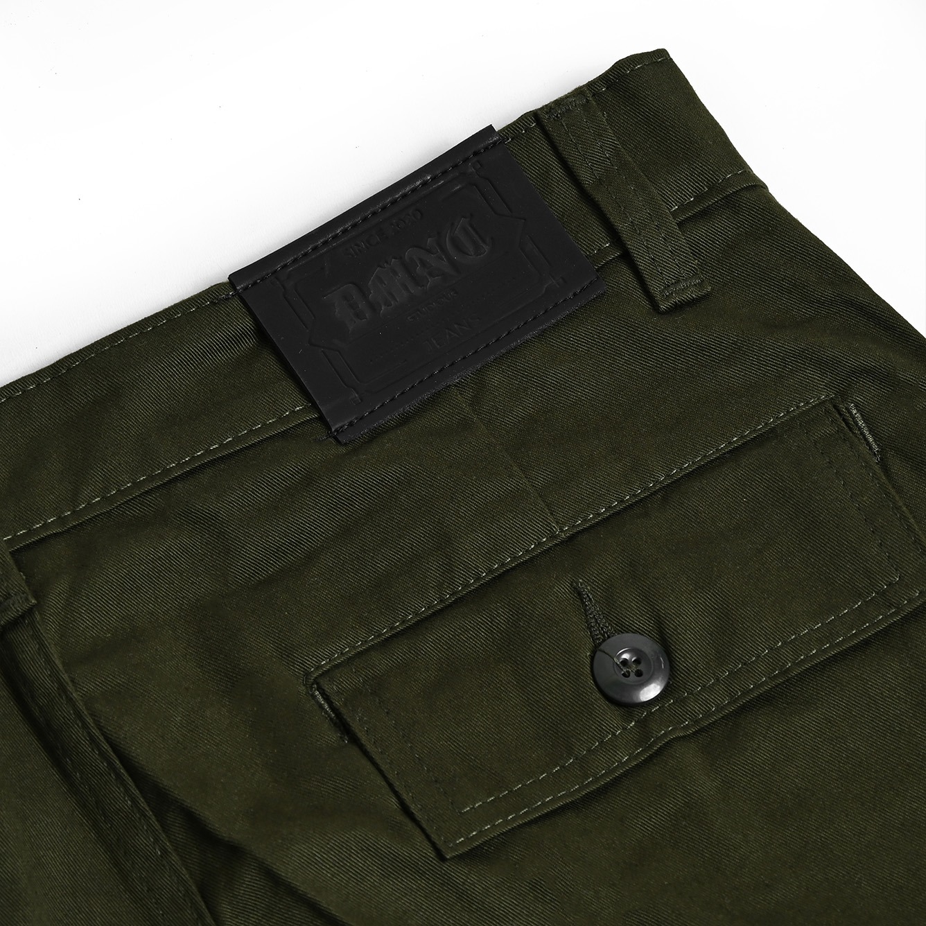 DMNC Celana Cargo Pria American Twill Premium - Tailored Fit - Nomad