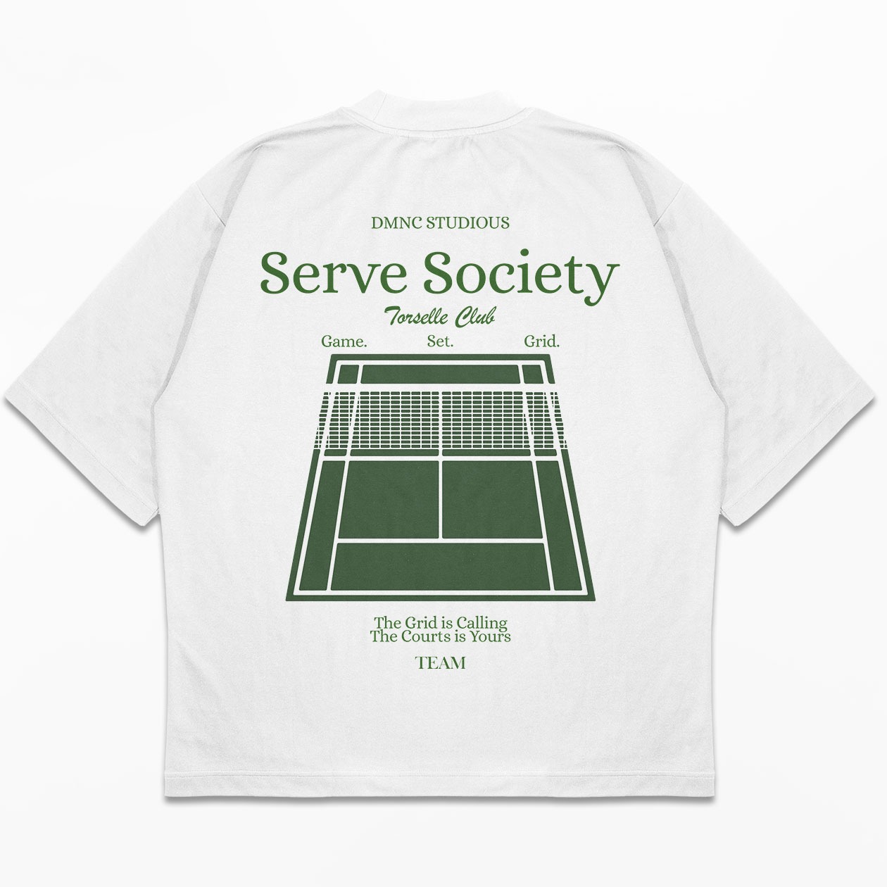 DMNC Heavyweight Oversize Boxy T-Shirt – Serve Society 16s 255 GSM