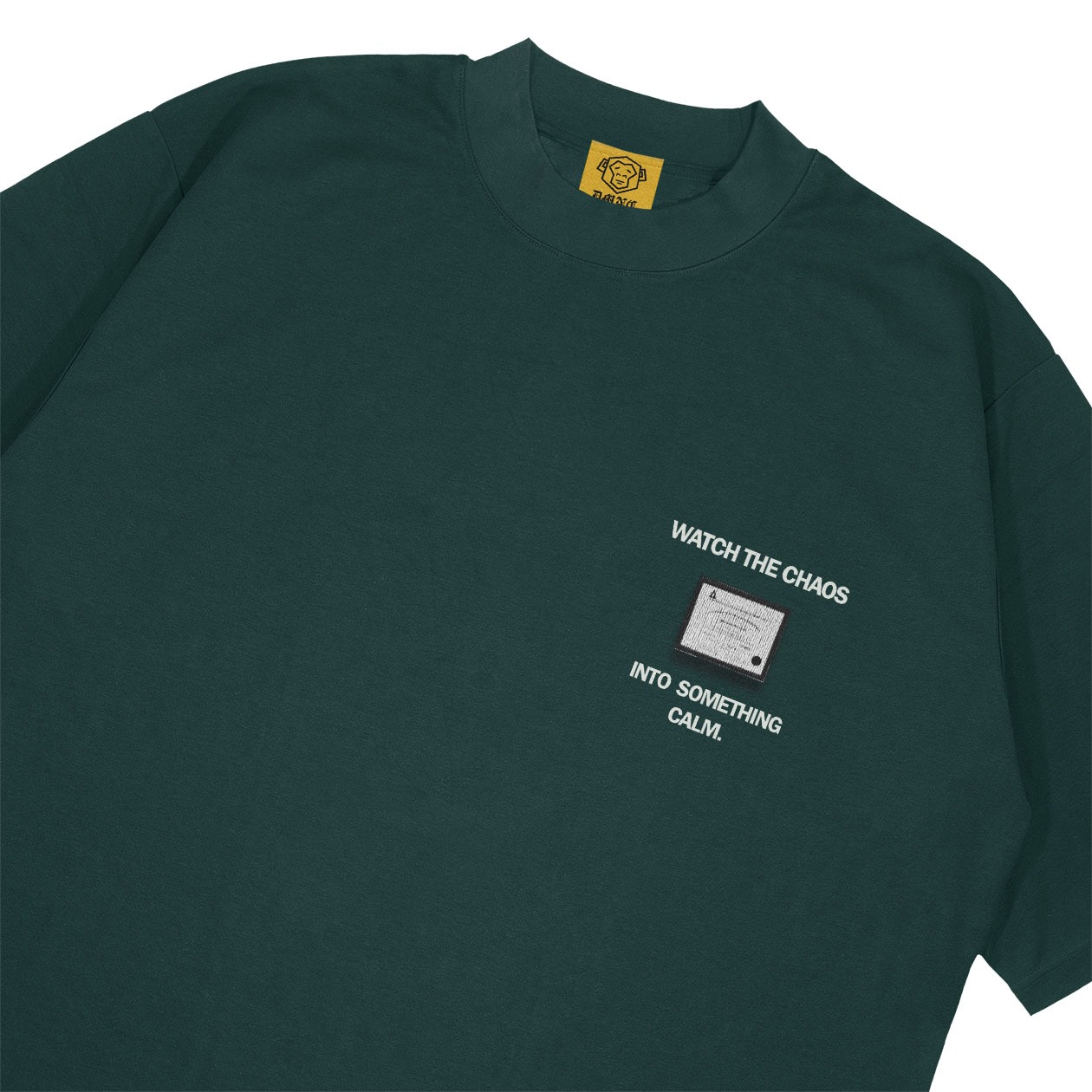 DMNC Heavyweight Oversize Boxy T-Shirt – Something Calm 16s 255 GSM