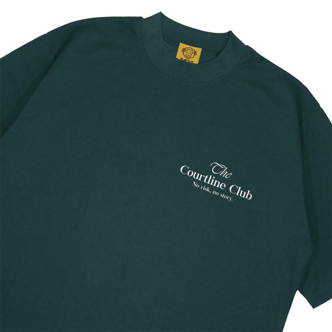 DMNC Heavyweight Oversize Boxy T-Shirt – The Courtline Club 16s 255 GSM