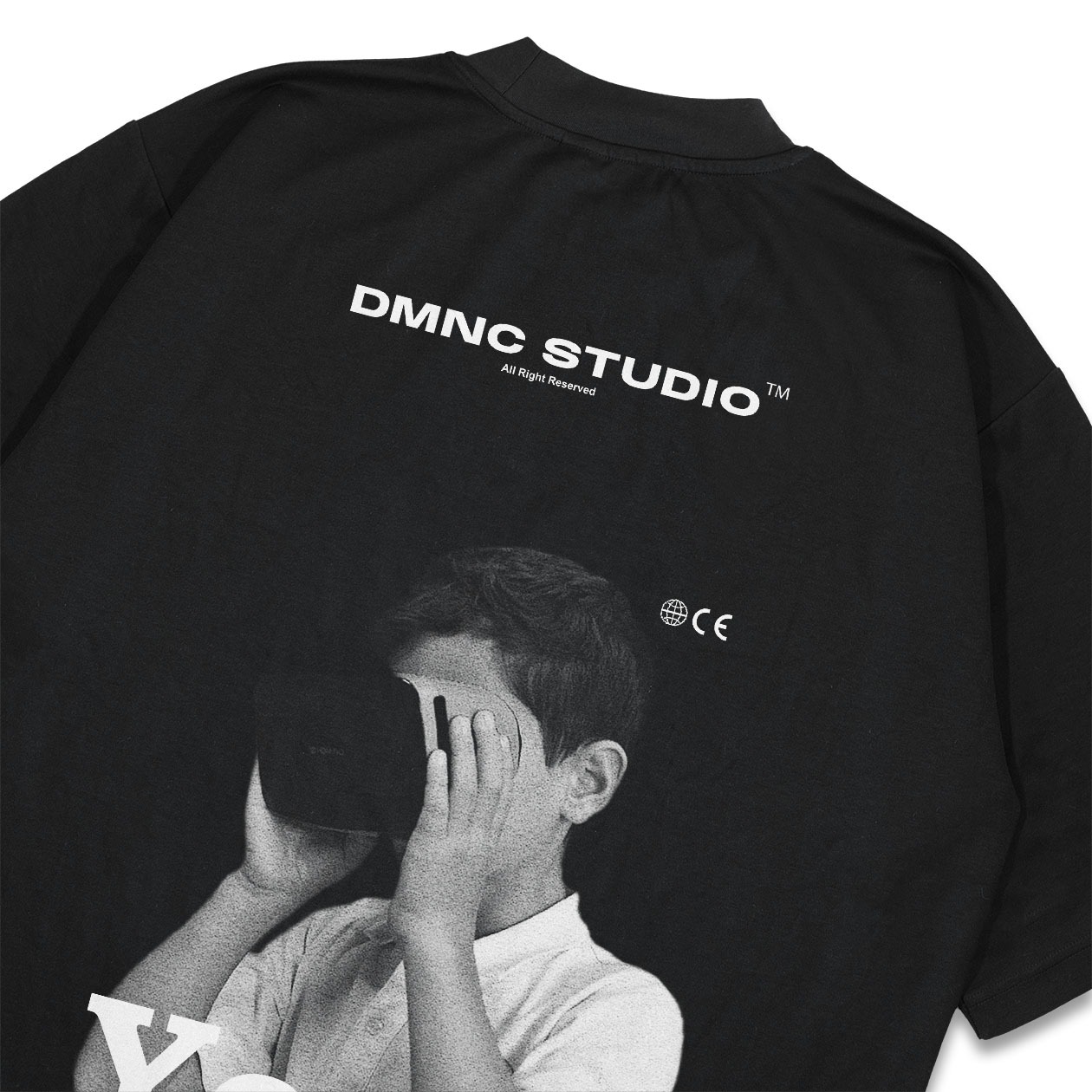 DMNC Heavyweight Oversize Boxy T-Shirt – Youth 16s 255 GSM