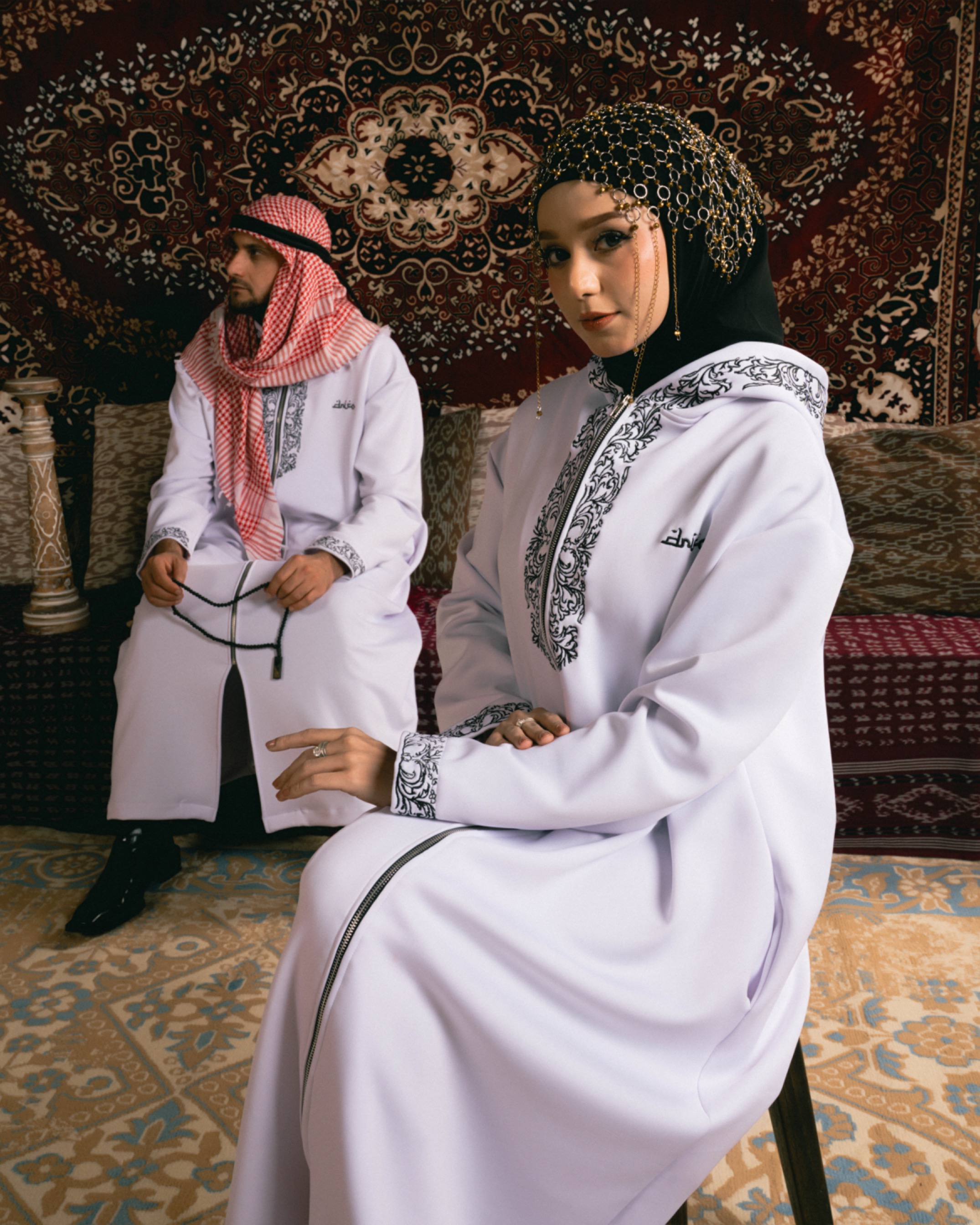 DRICO JUBAH/ROBE WHITE - MUSLIM COLLECTION '26