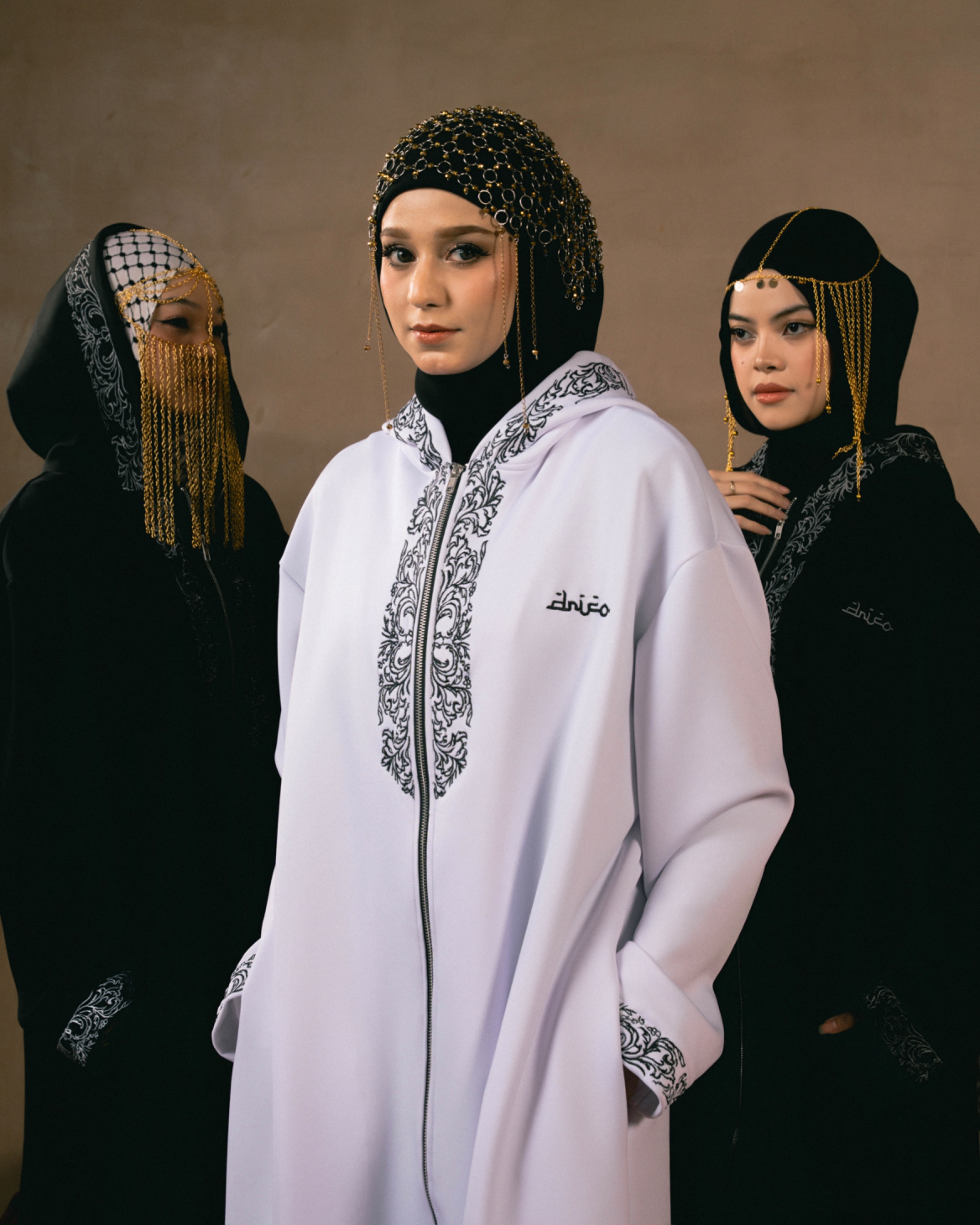 DRICO JUBAH/ROBE WHITE - MUSLIM COLLECTION '26
