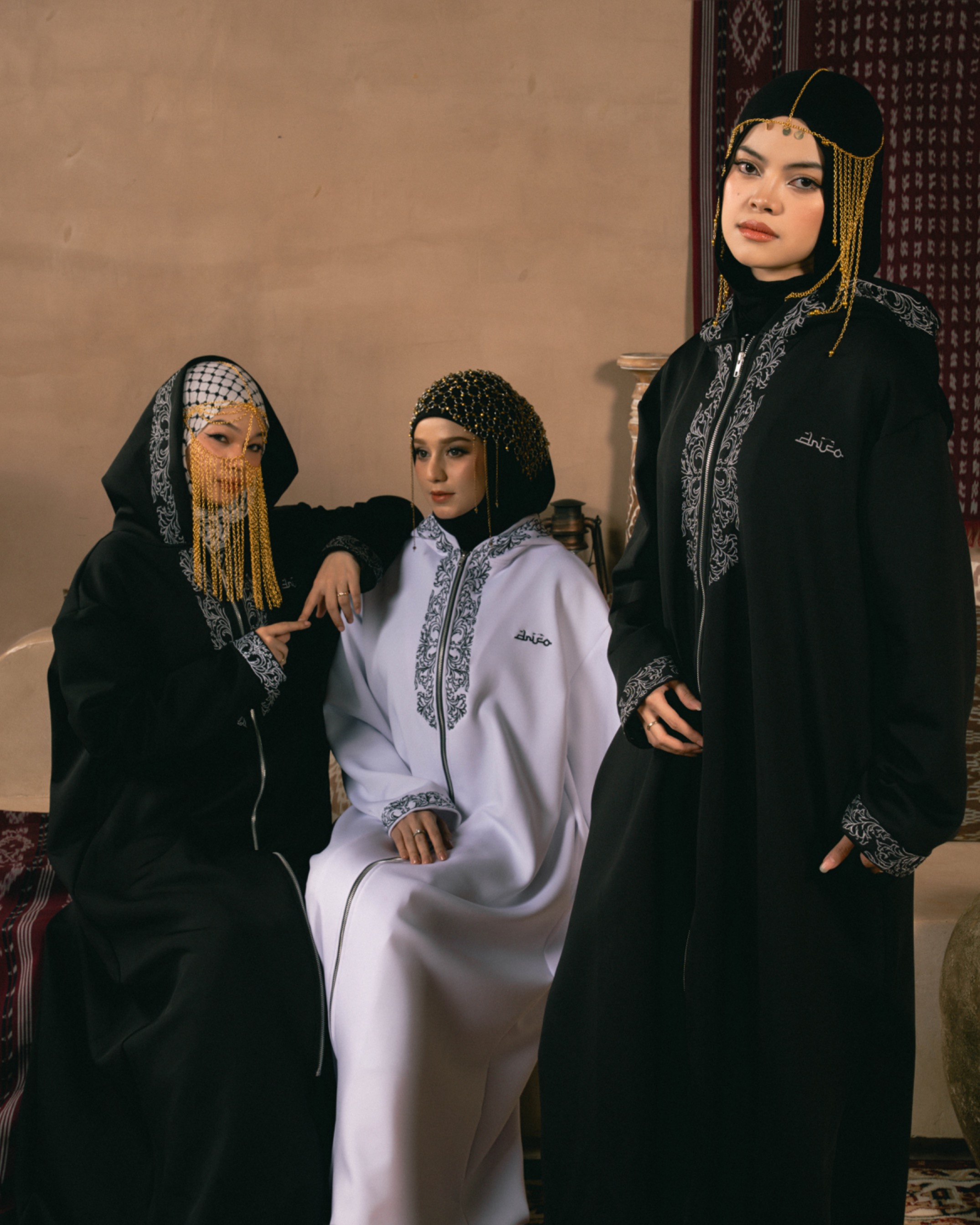 DRICO JUBAH/ROBE BLACK - MUSLIM COLLECTION '26