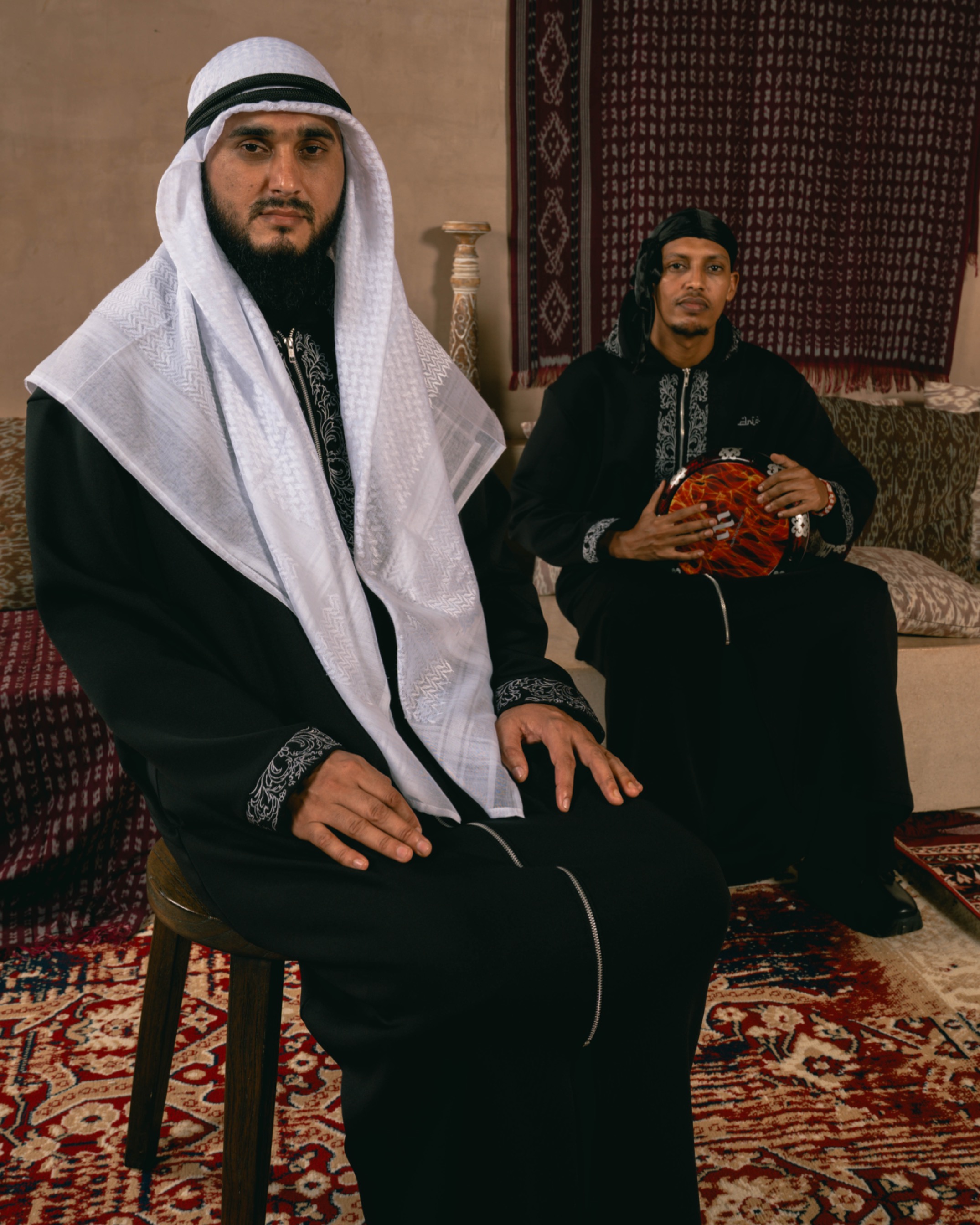 DRICO JUBAH/ROBE BLACK - MUSLIM COLLECTION '26