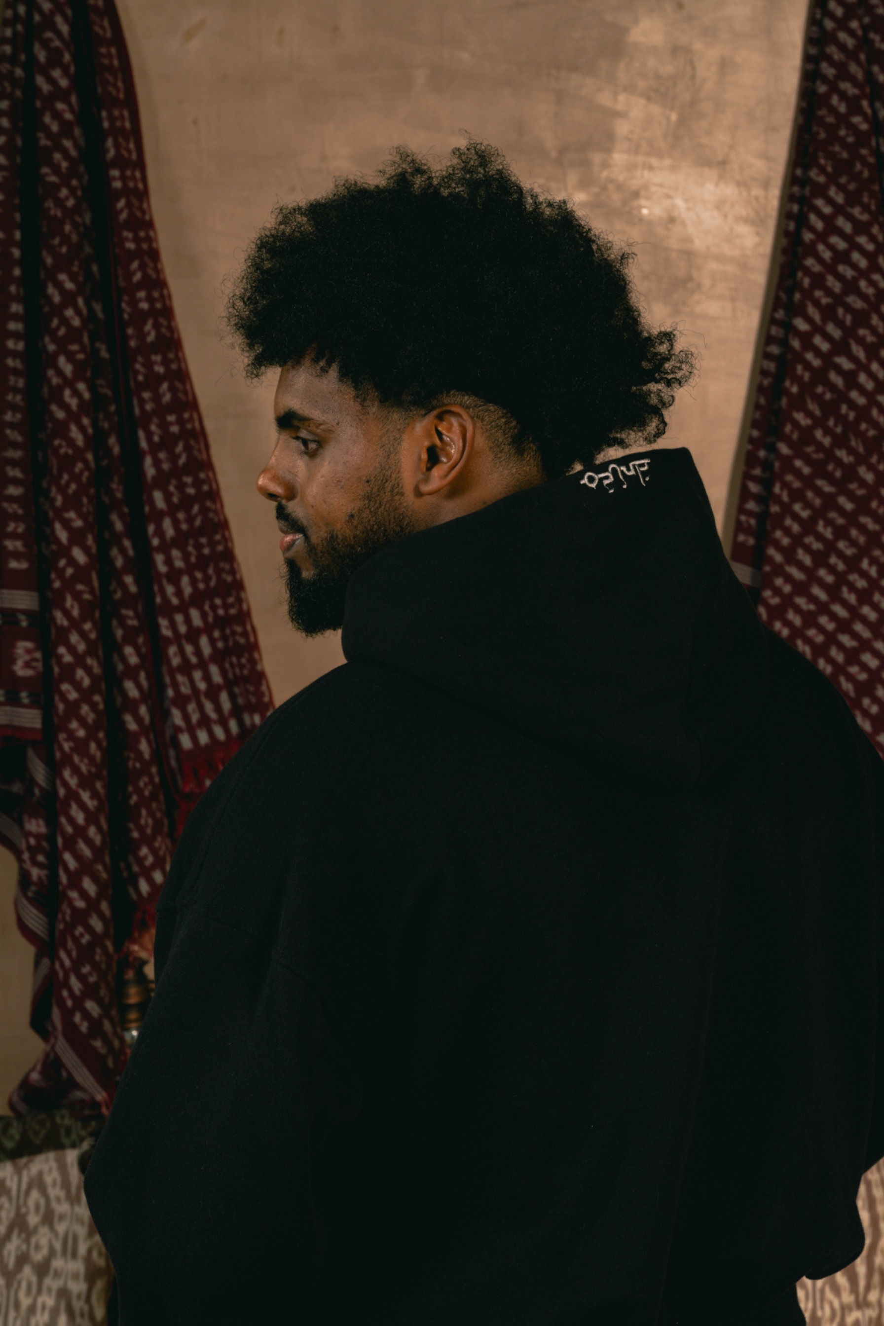 DRICO ZIPP UP HOODIE BLACK - MUSLIM COLLECTION ‘26