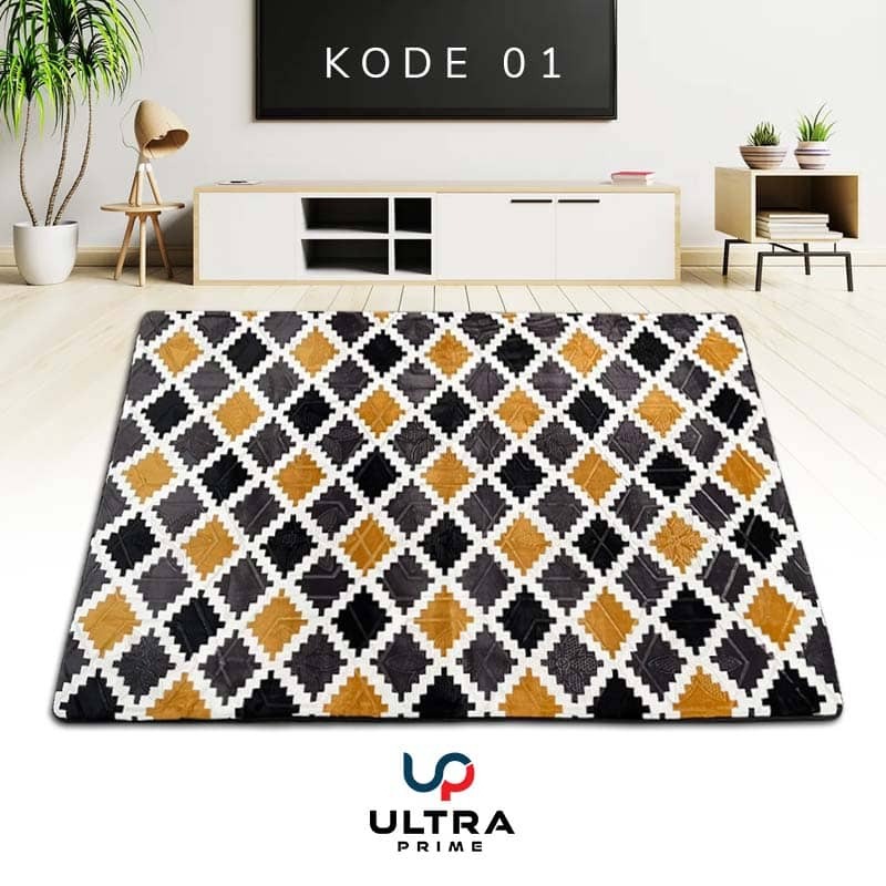 Karpet ULTRA Busa 95X140 Anti Slip Lembut, Tebal, Premium & estetik! Full collections