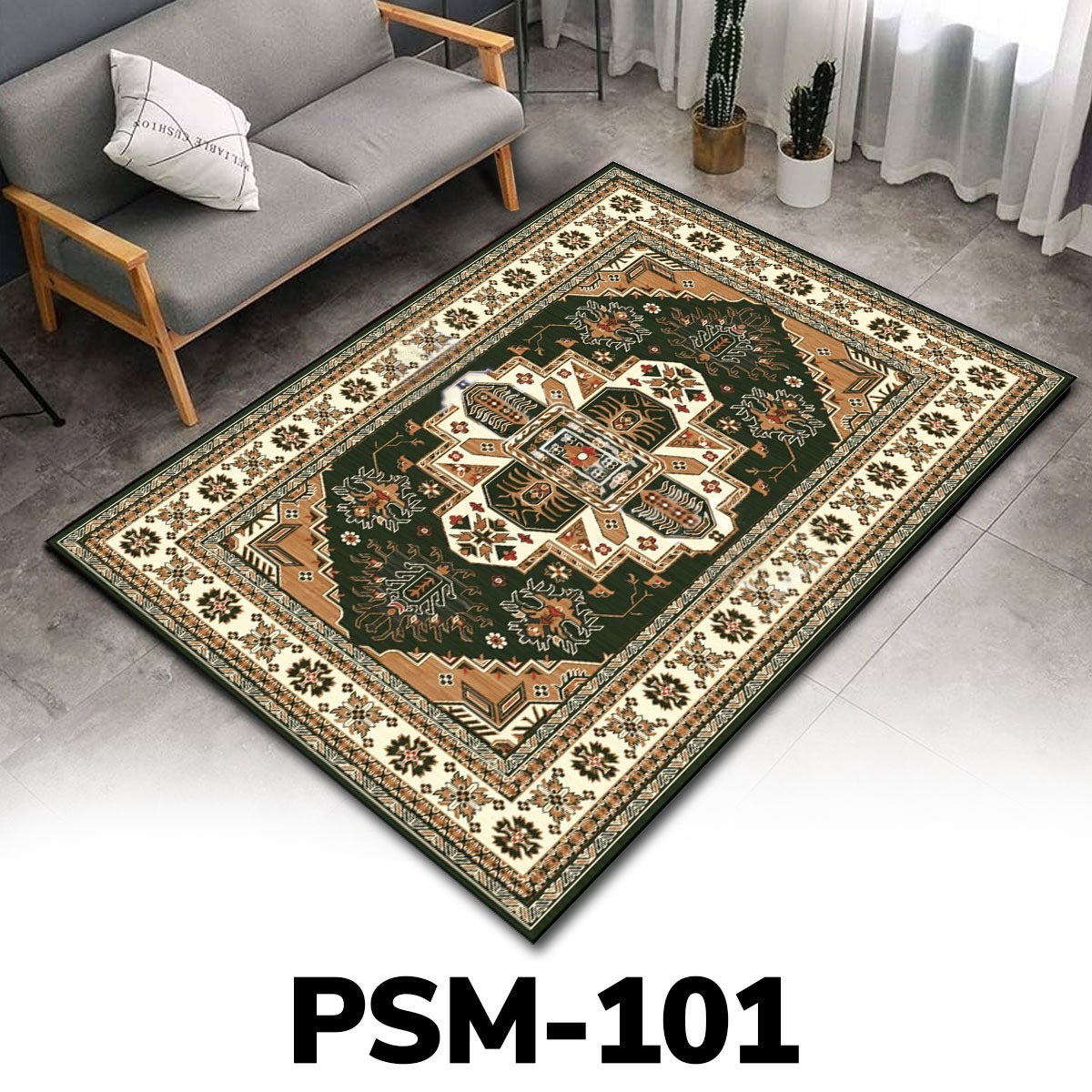 Karpet Pavo Monochrome & PP series 160x210 - Silky Polyester Collections